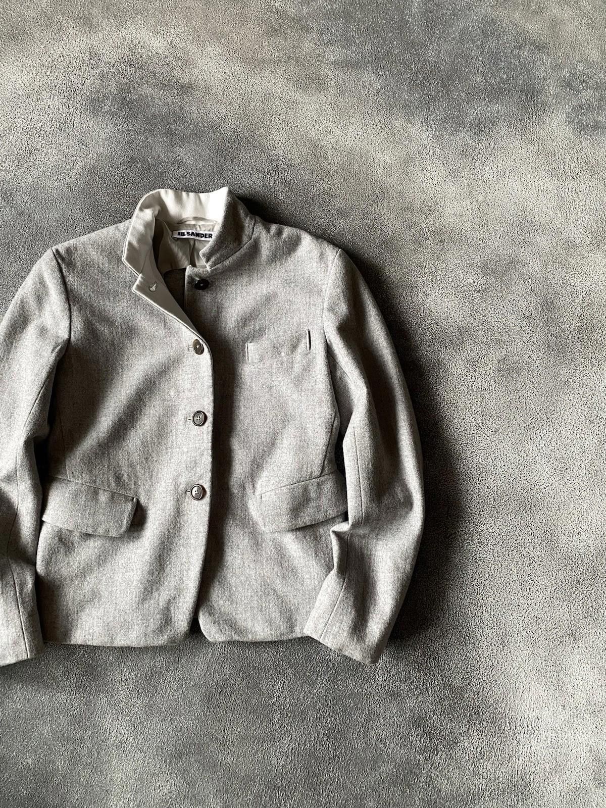Jil Sander 2000`s Jil Sander By Raf Simons Wool Tailored Blazer Jacket Size XS / US 0-2 / IT 36-38 - 3 Thumbnail