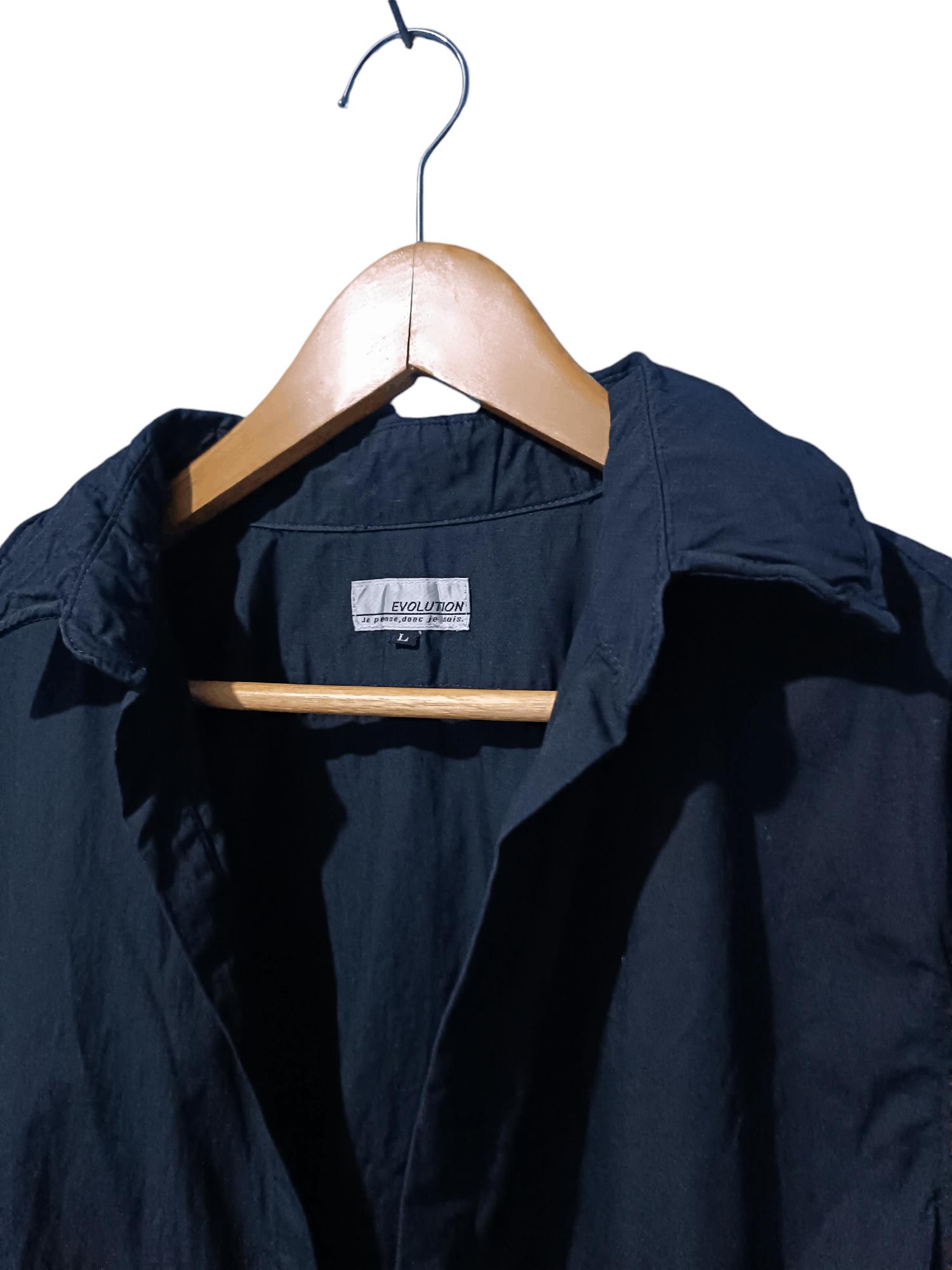 Japanese Brand Metal Button Hook Long Sleeve T-shirt Size US M / EU 48-50 / 2 - 4 Thumbnail