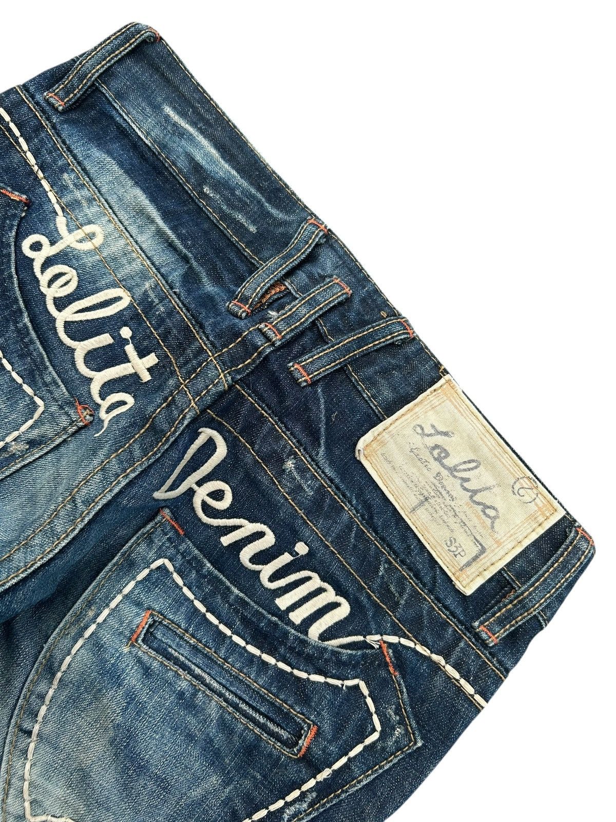Kapital Flare YOSHITOMO NARA LOLITA JAPANESE Low rise Denim Jeans Size US 29 - 12 Thumbnail