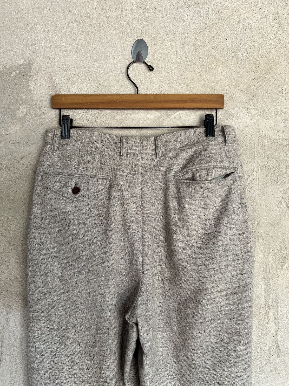Alexander Julian Alexander Julian Wool Baggy Pant Size US 31 - 6 Thumbnail