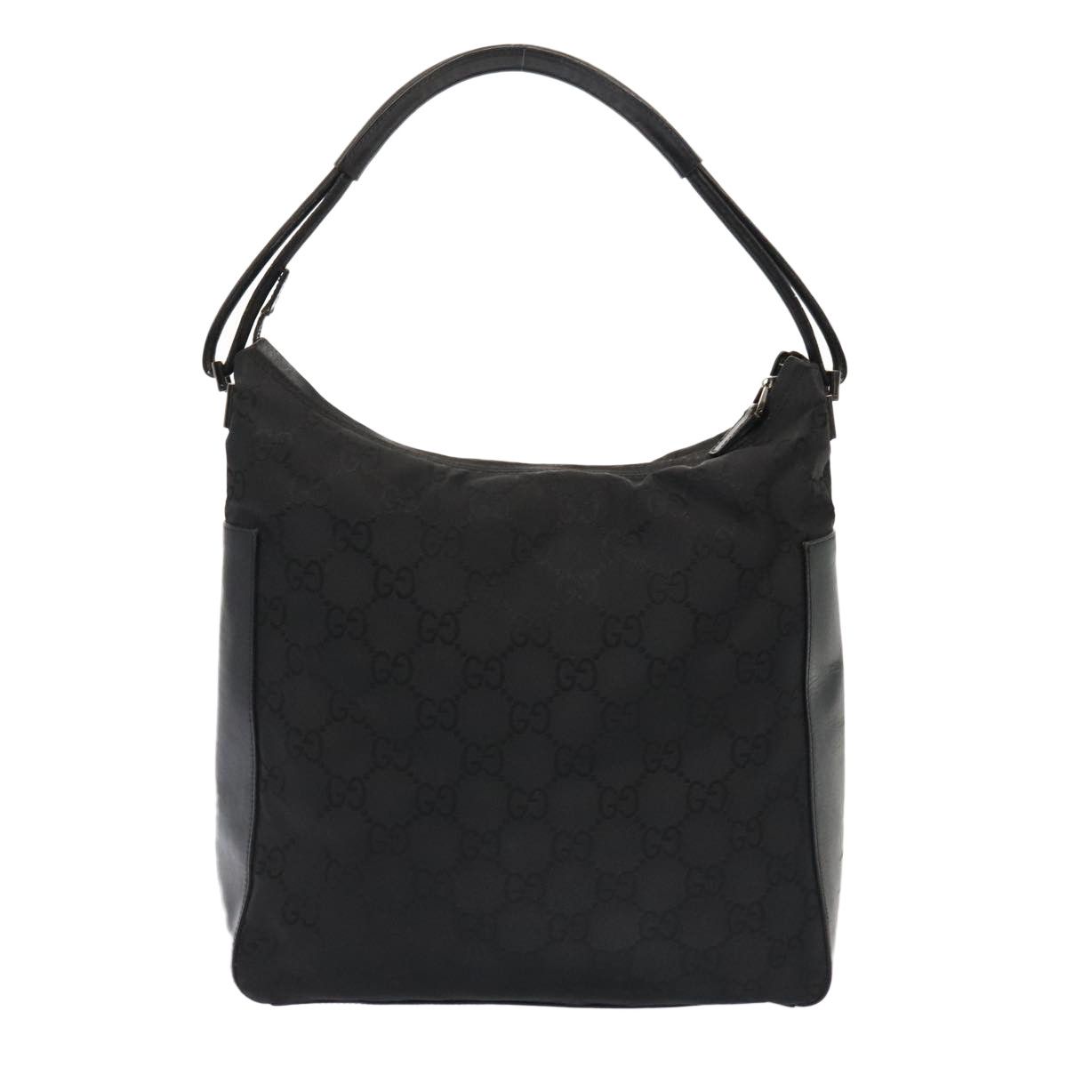 Gucci Gg Canvas Black Synthetic Shoulder Bag (Pre-Owned) Size ONE SIZE - 1 Thumbnail
