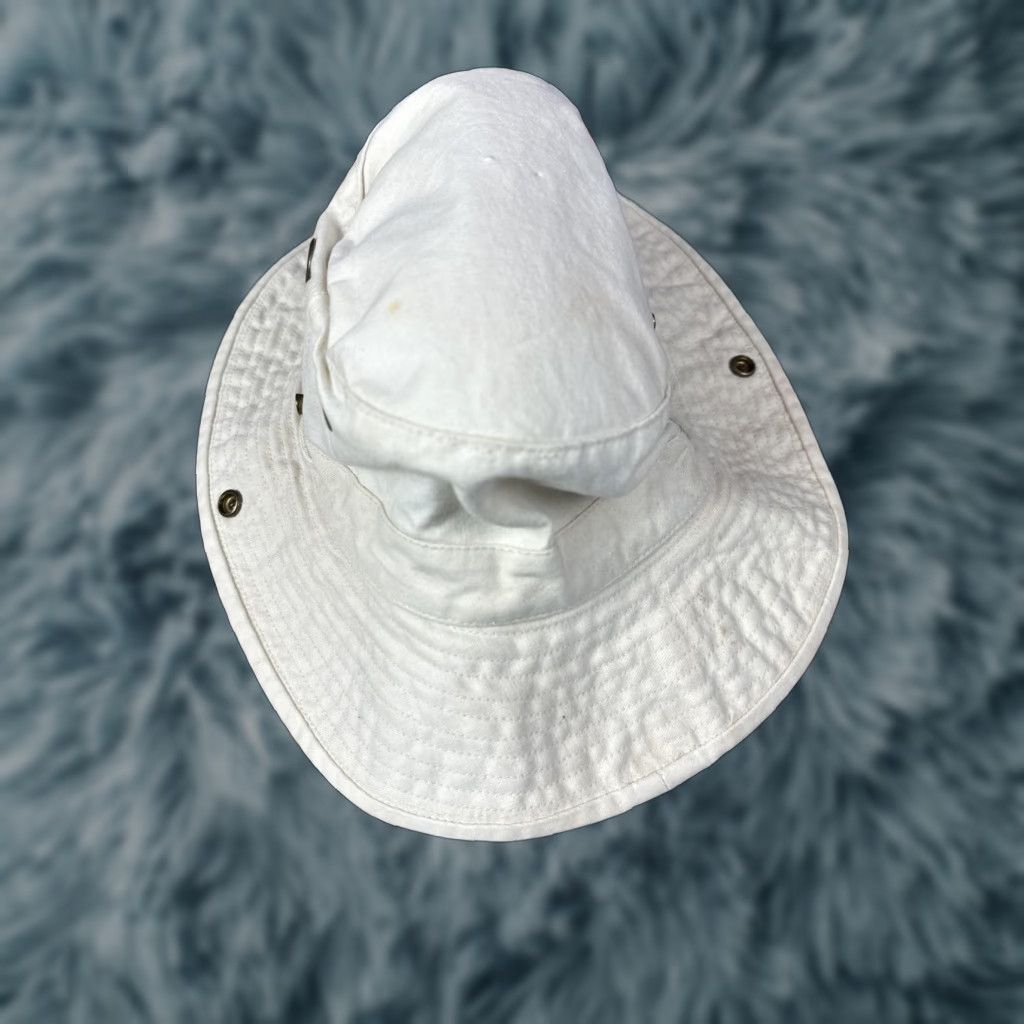 Tilley VINTAGE Tilley Hat Endurables Bucket Hat Mens 7 1/4 Ivory Cream Outdoor Cap Size ONE SIZE - 1 Thumbnail