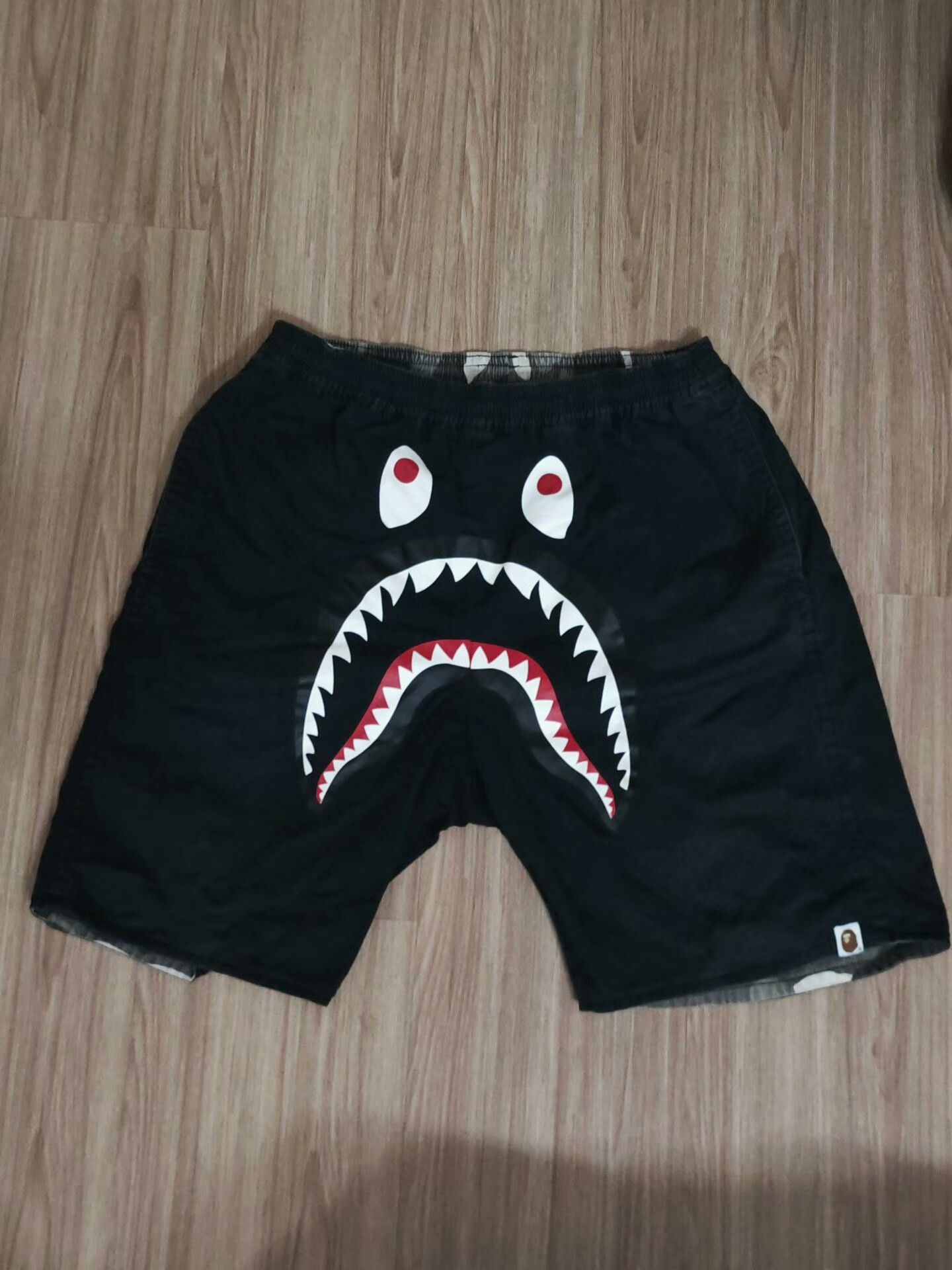 Bape Bape Shark Glow Shorts L Men Size US 34 / EU 50 - 1 Thumbnail