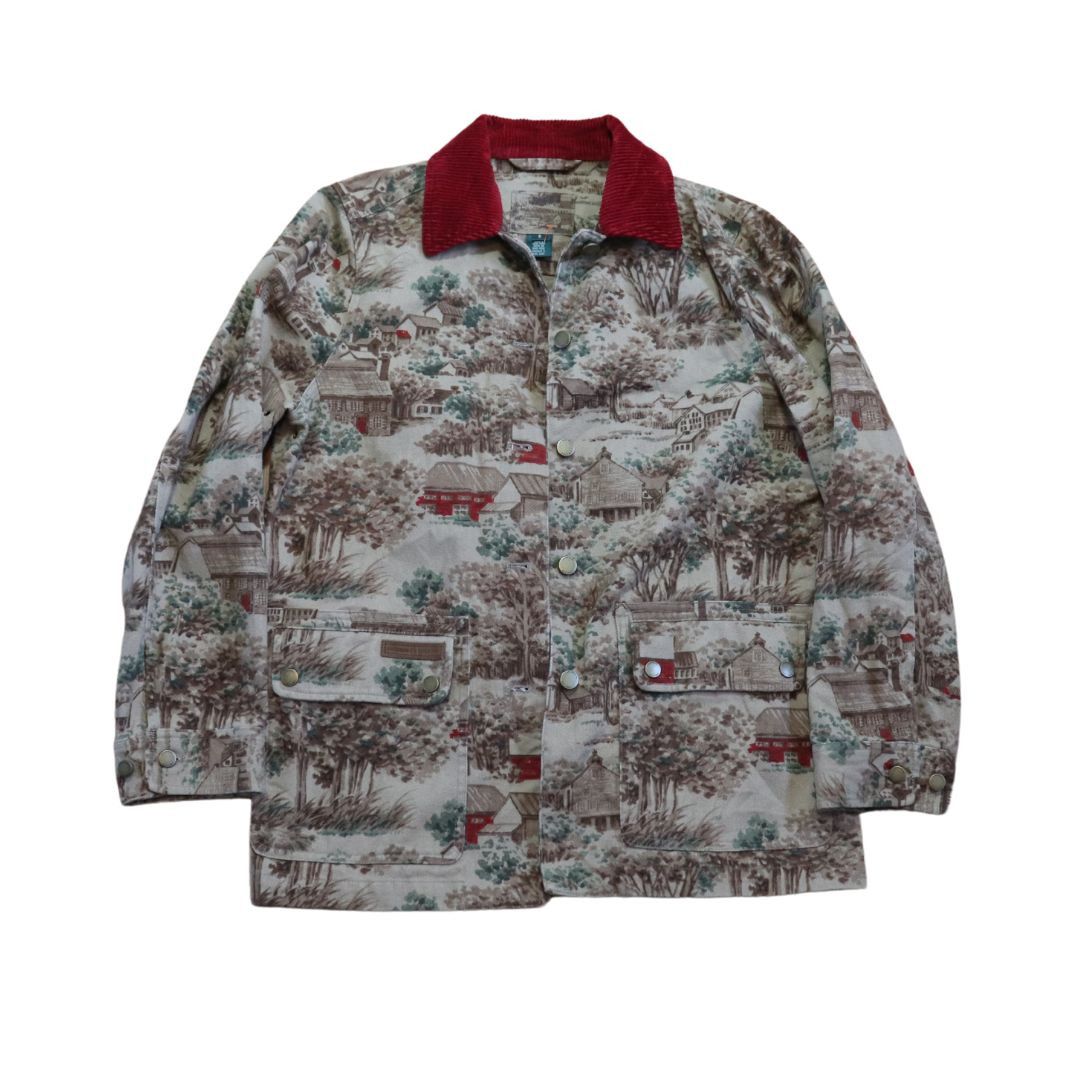 image of Polo Ralph Laurent Equestrian Sportsman Aop Jacket (S), Women's (Size Small)