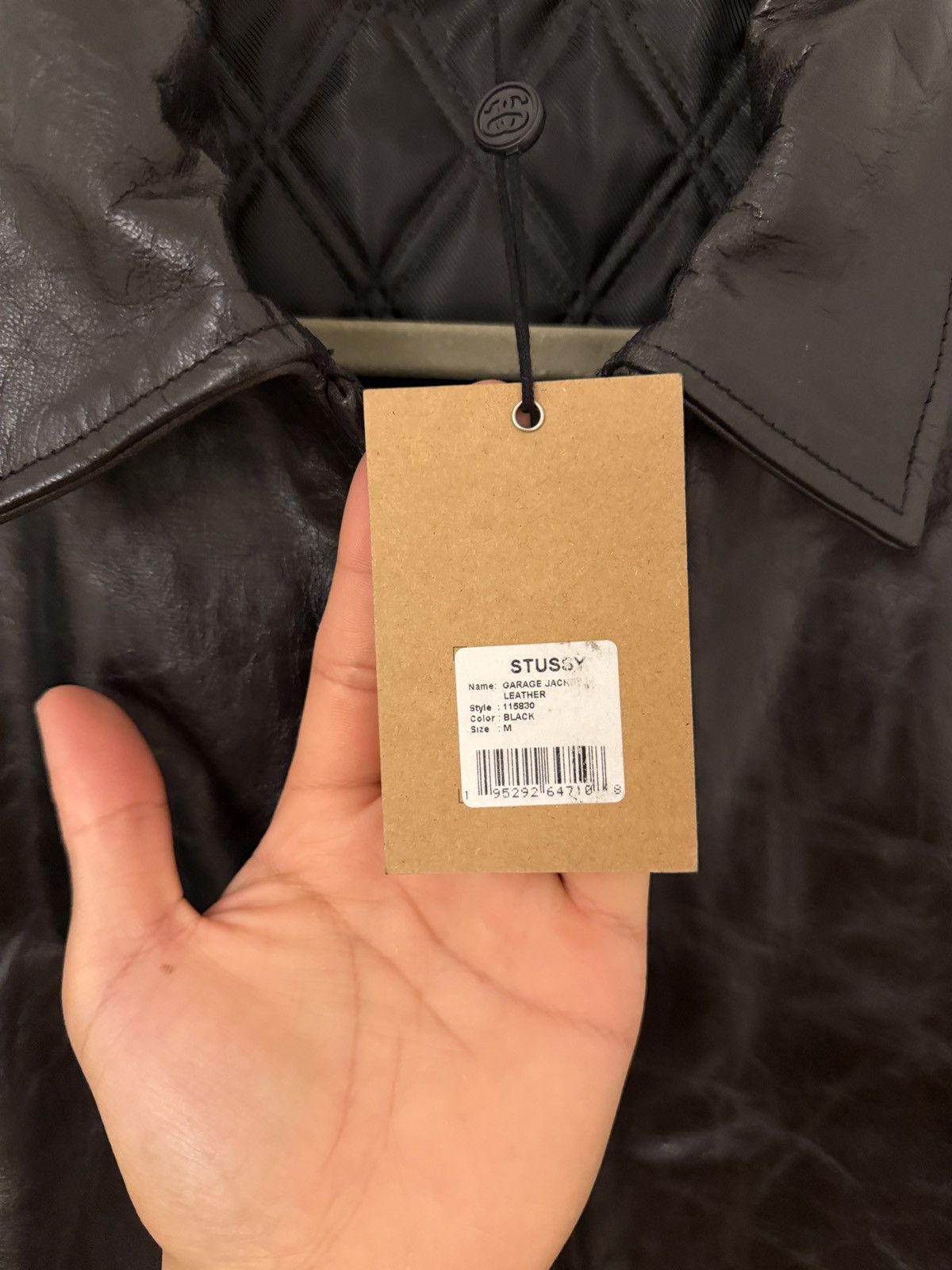 Stussy Stussy Garage Leather Jacket Size US M / EU 48-50 / 2 - 3 Thumbnail