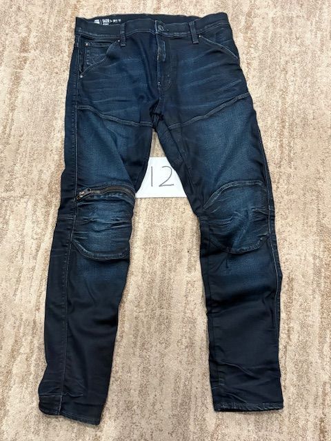G-Star G RAW 5620 3D ZIP KNEE SKINNY Size US 33 - 1 Thumbnail