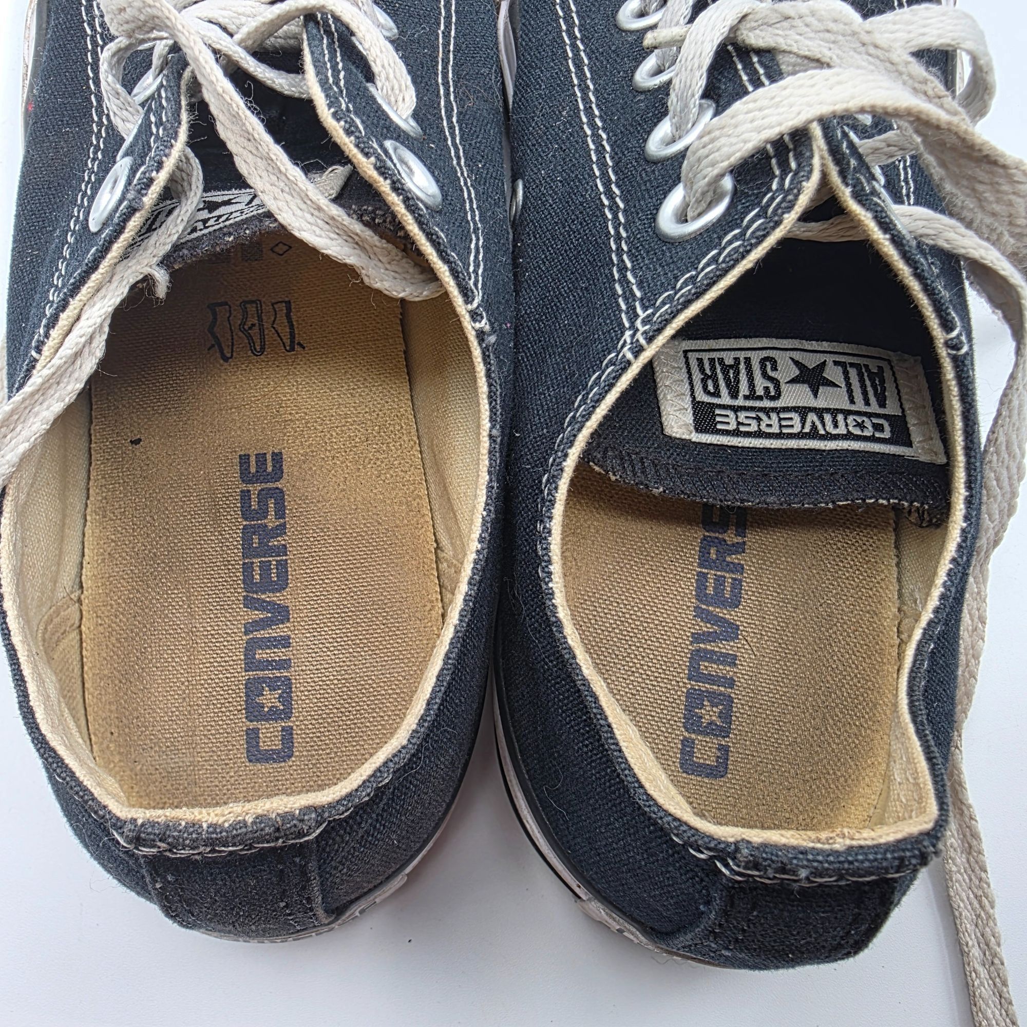 Converse Converse Chuck Taylor All Star Womens Size 8 Black Low Top S Size US 8 / IT 38 - 7 Thumbnail