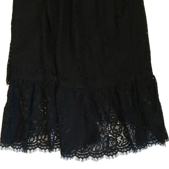 Banana Republic Banana Republic Dress Lace Spaghetti Strap Black Women's 2 T Size XS / US 0-2 / IT 36-38 - 12 Thumbnail