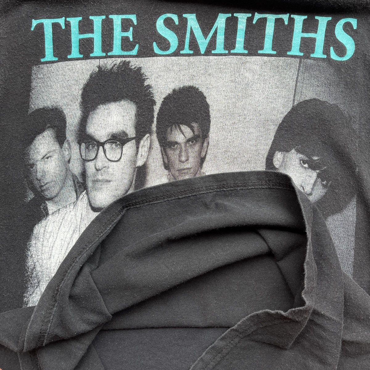 The Smiths VINTAGE Y2K THE SMITHS BAND TEES BIG PRINTED TSHIRT Size US S / EU 44-46 / 1 - 16 Thumbnail