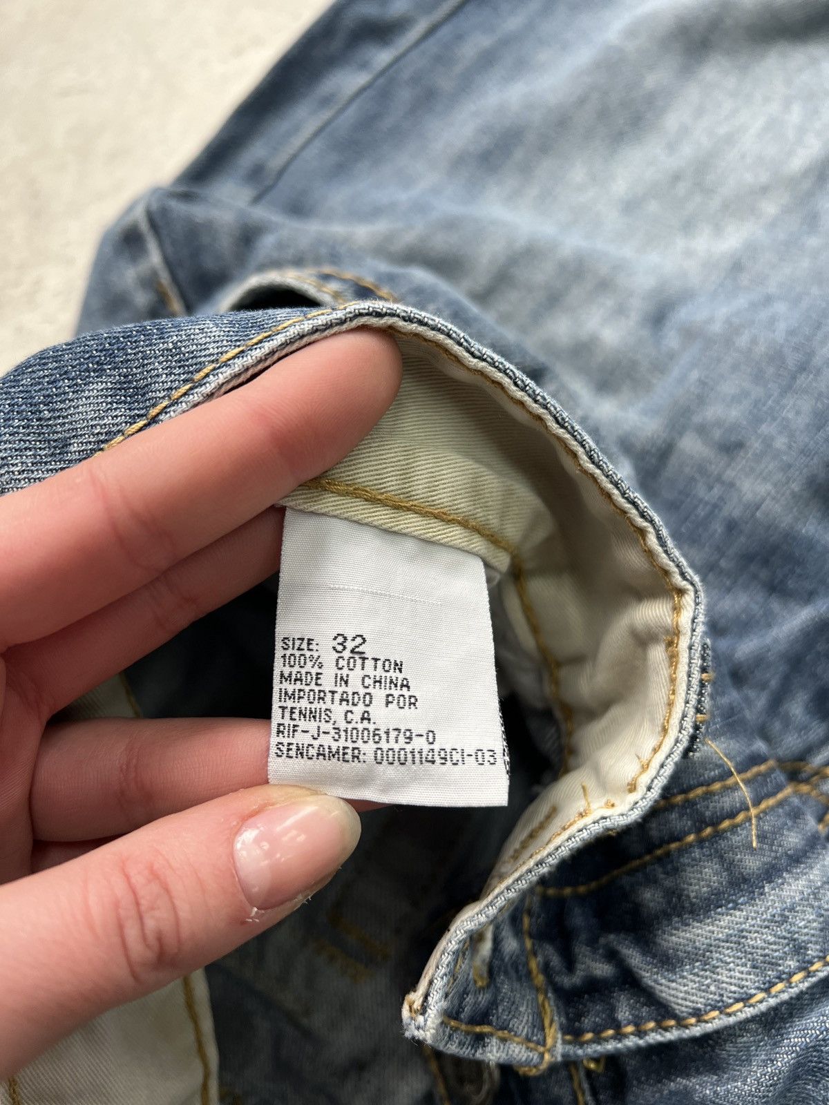 Junya Watanabe Junya watanbe style studded distressed pants true religion Size US 32 / EU 48 - 6 Thumbnail