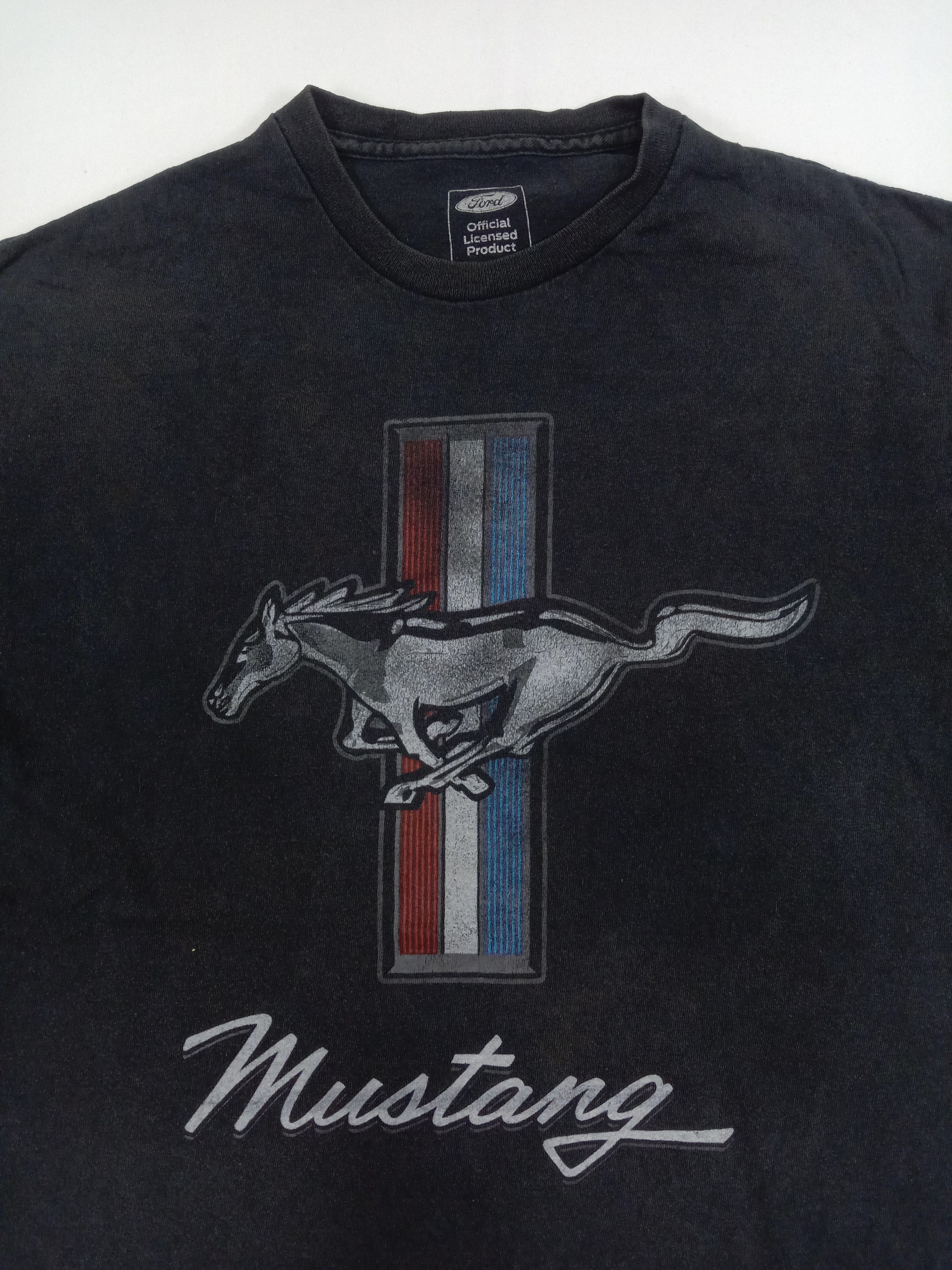 Mustang Vintage Ford Mustang Big Logo T Shirt Size US L / EU 52-54 / 3 - 2 Thumbnail