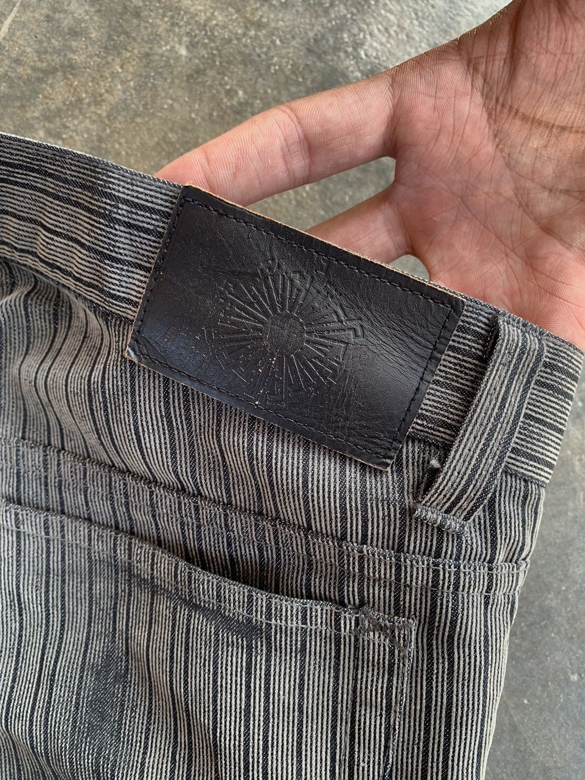 Tornado Mart VINTAGE TORNADO MART STRIPED FLARE PANTS Size US 32 / EU 48 - 11 Thumbnail