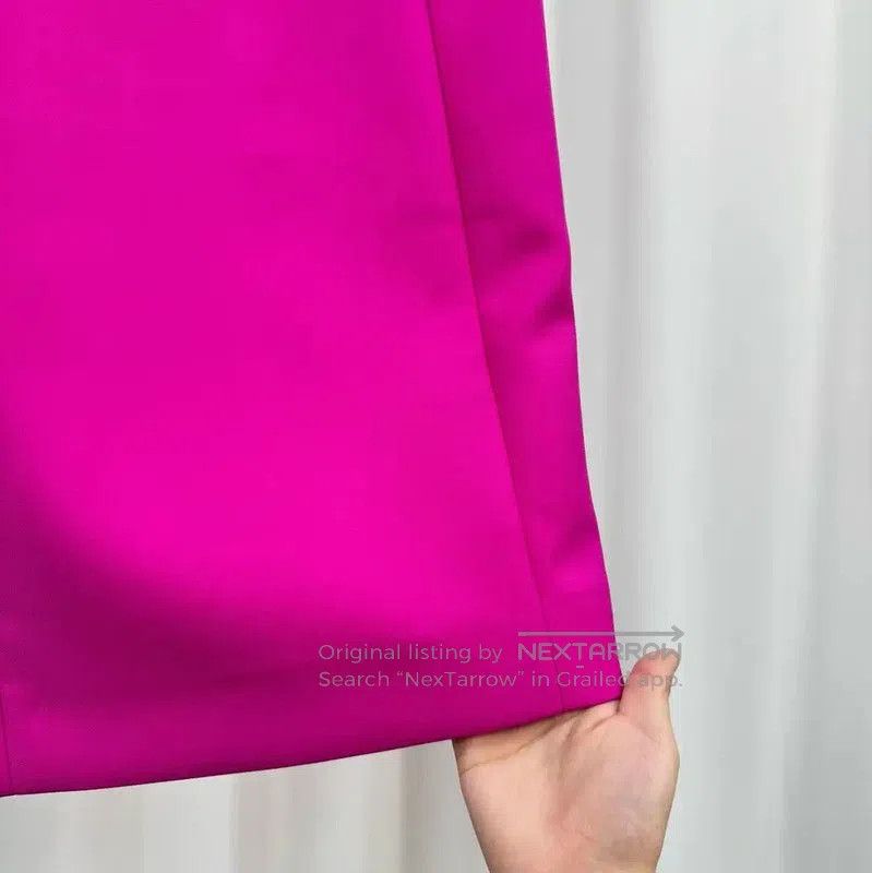 Dior Dior Summer Pink Wool Sleeveless Dress . Size S / US 4 / IT 40 - 4 Thumbnail