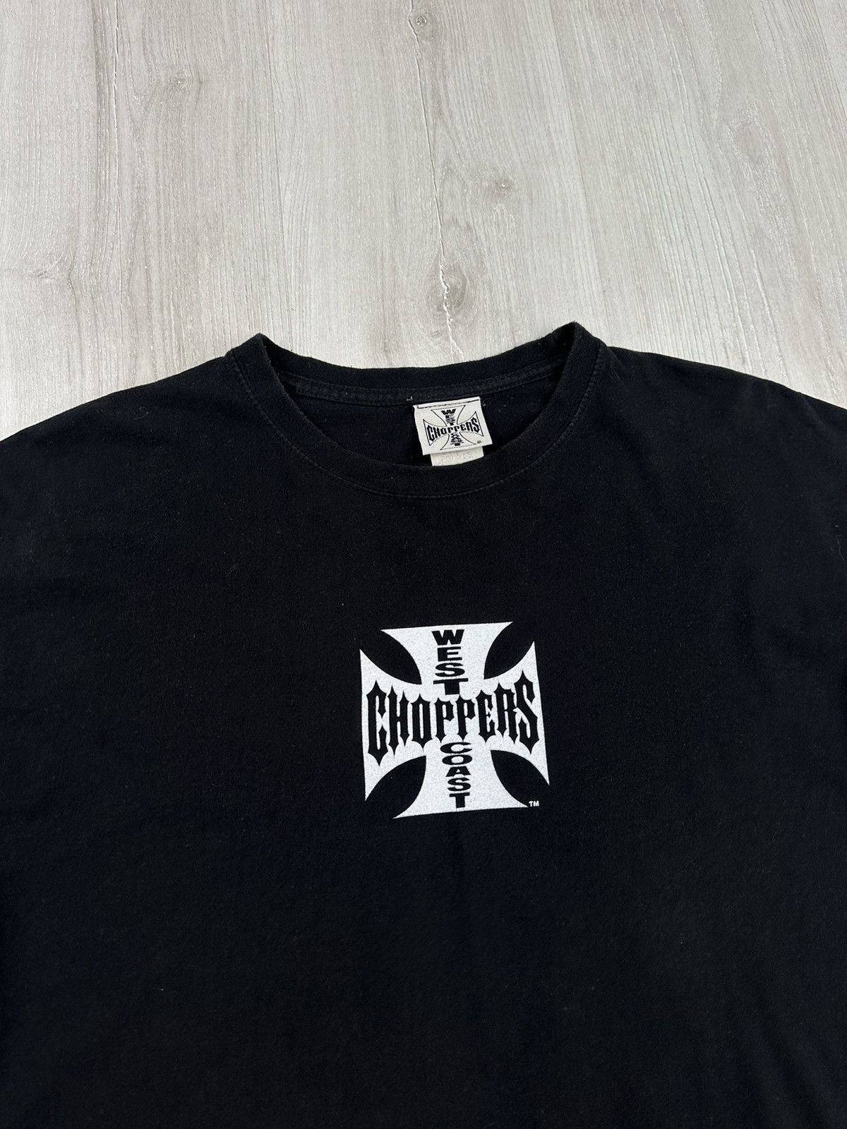 West Coast Choppers T Shirt West Coast Choppers Original Iron 