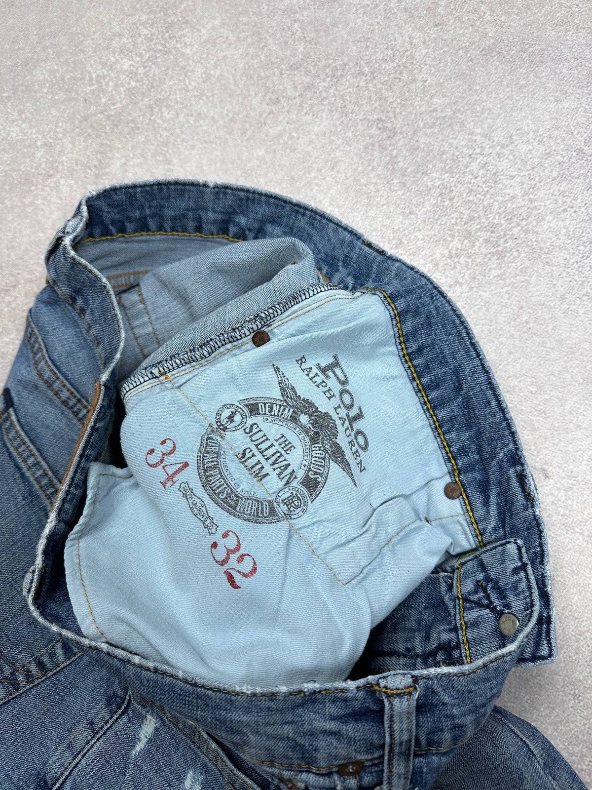 Polo Ralph Lauren Vintage Polo Ralph Lauren Old Money Sulliwan Slim Jeans 34 Size US 34 / EU 50 - 7 Thumbnail