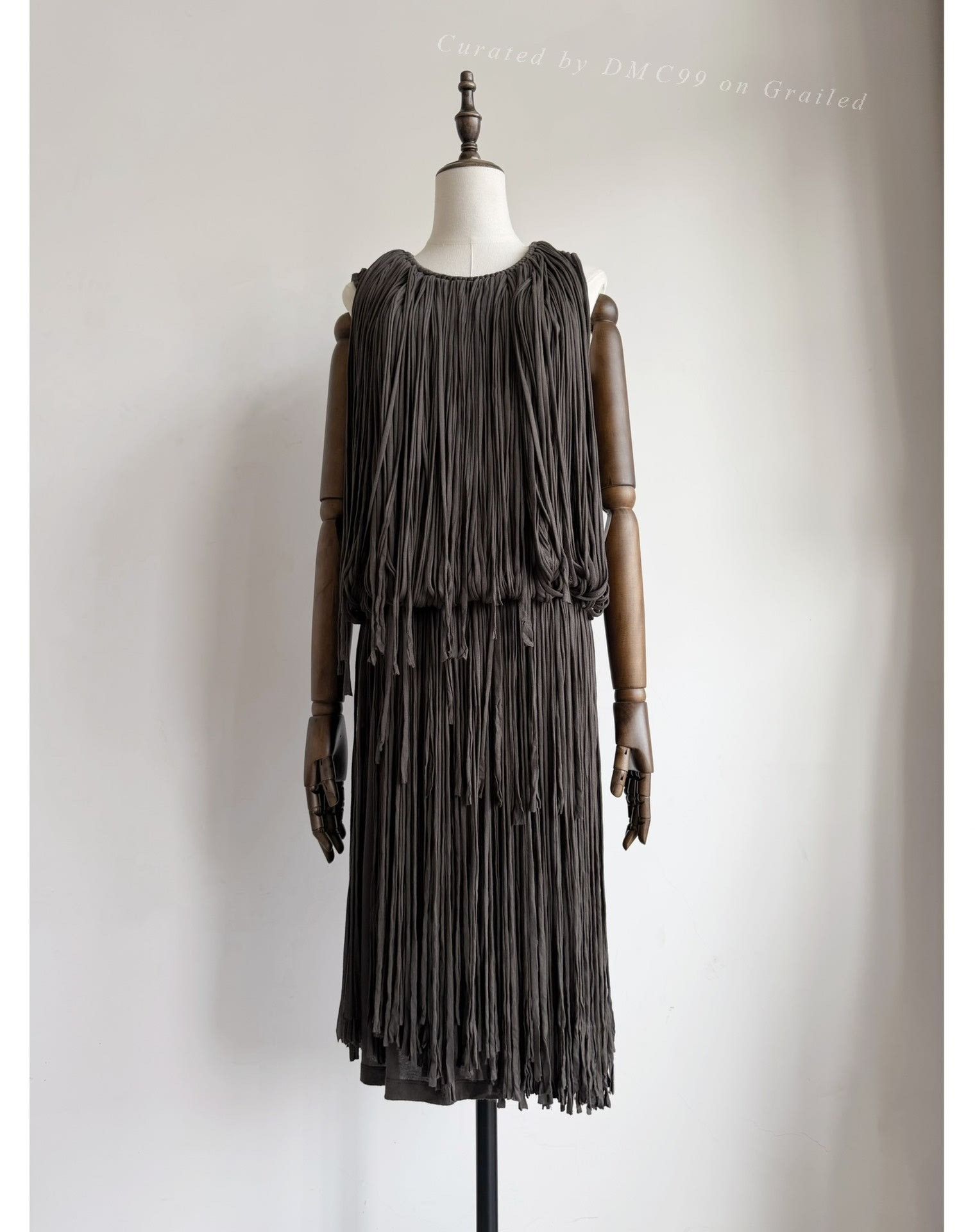 Lanvin Lanvin Alber Elbaz Sleeveless Fringe Dress Size XS / US 0-2 / IT 36-38 - 1 Thumbnail