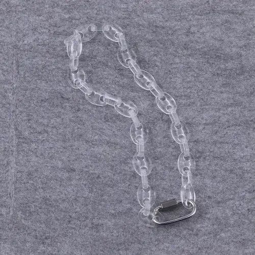 Jewelry Transparent Lock Necklace Size ONE SIZE - 3 Thumbnail