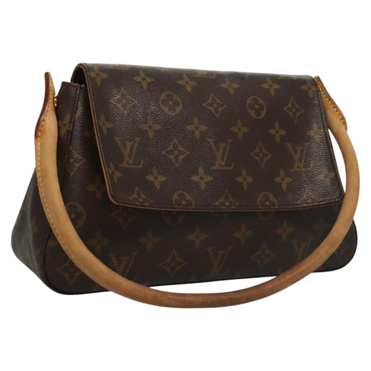 Louis Vuitton Monogram Mini Looping Shoulder Bag M51147 Lv Auth 117791, Women's