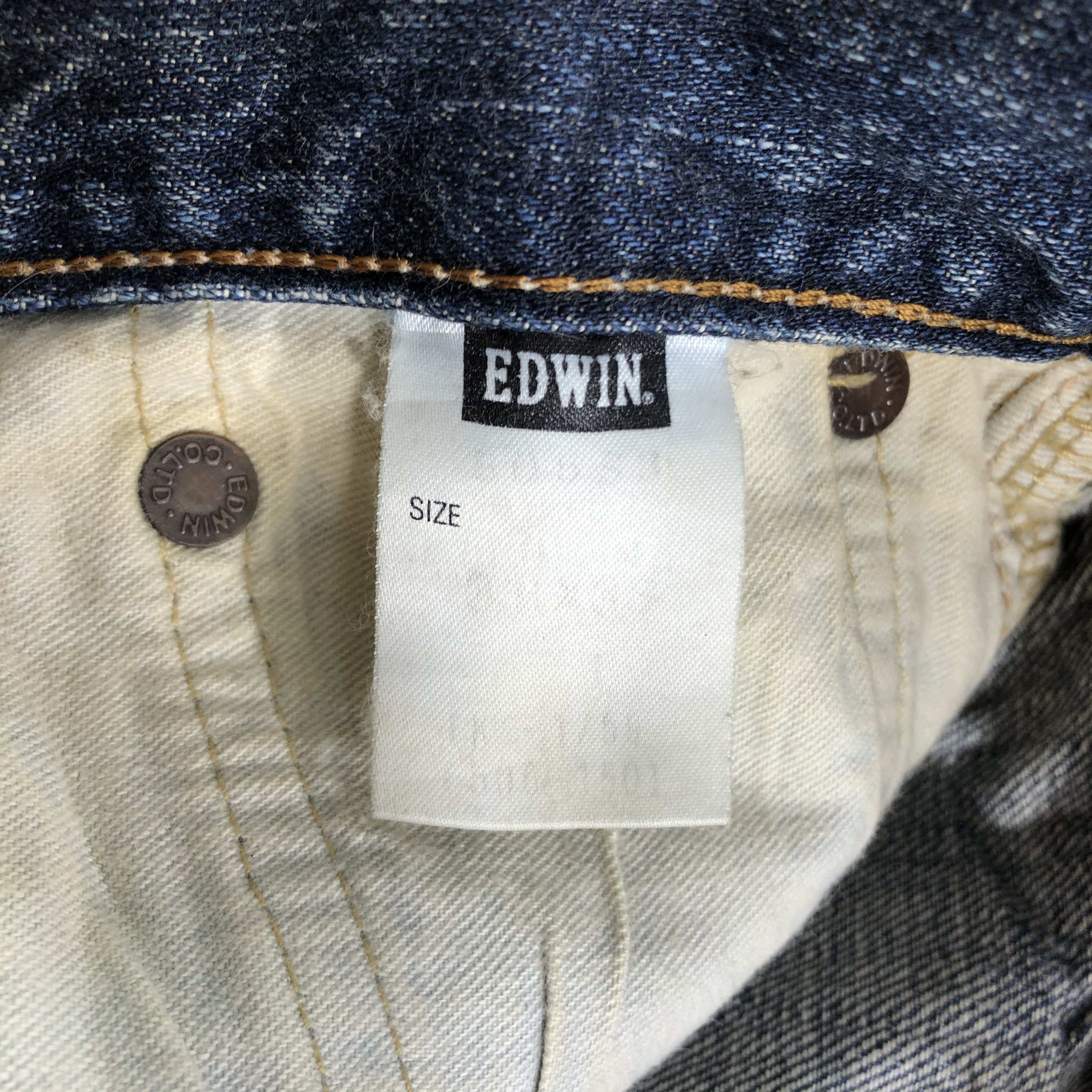 Edwin Vintage Blue Wash Edwin 505 Selvedge Jeans-JM3567 Size US 32 / EU 48 - 8 Thumbnail