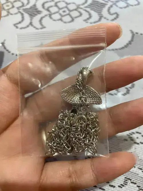 High Sport × Jewelry Eye Ball Cry Chain Silver Grunge Punk Art Psychedelic🔥🔥🔥 Size ONE SIZE - 4 Thumbnail