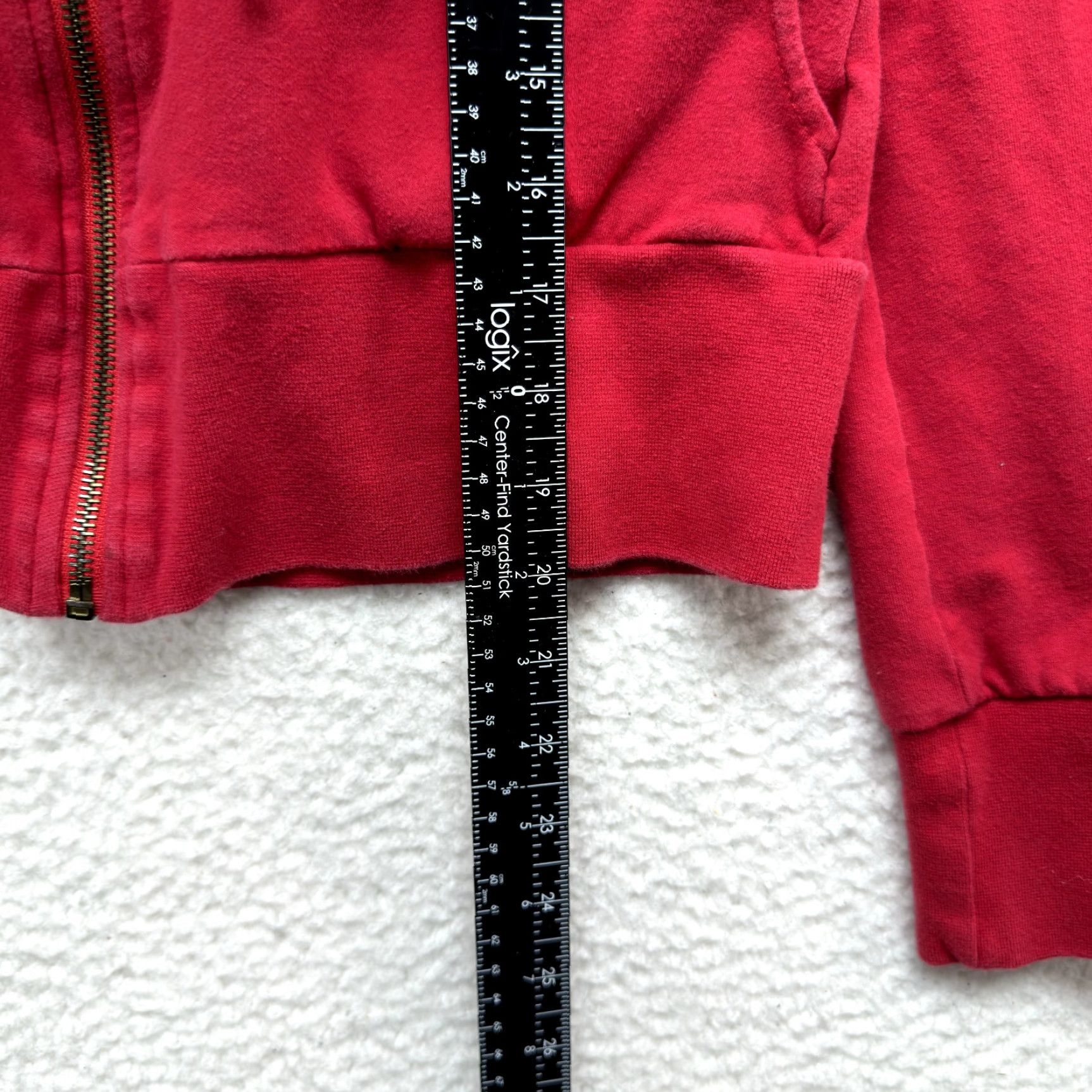 Rocawear VINTAGE Rocawear Hoodie Sweater Jacket Large Red Logo Y2K McBling Cyber Fairy Ladies/Adults? Size L / US 10 / IT 46 - 7 Thumbnail