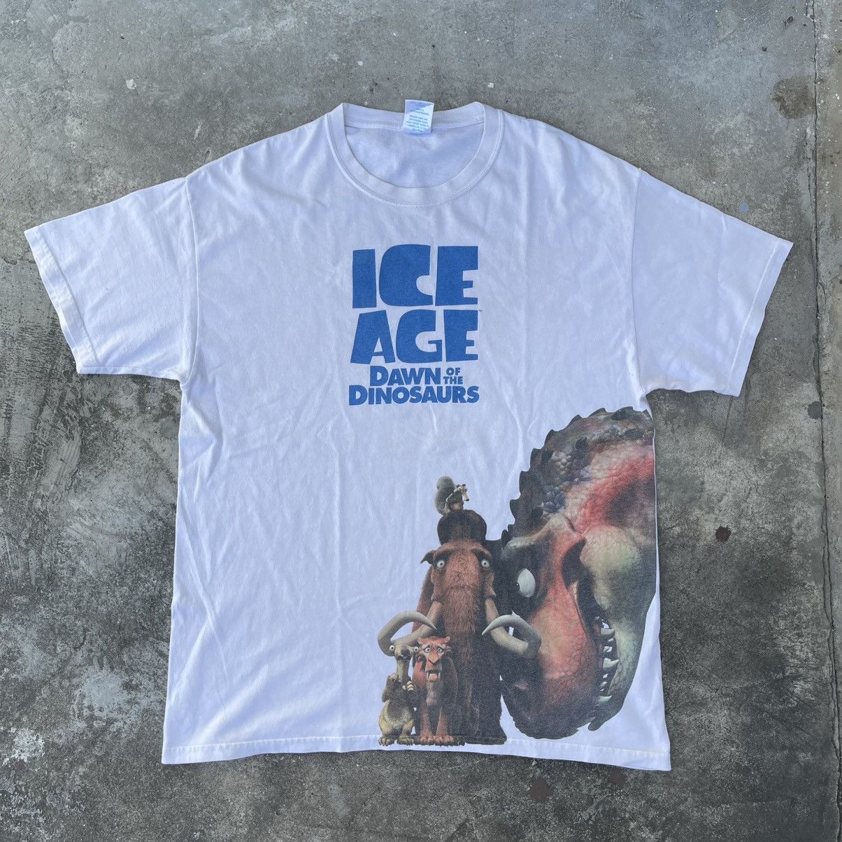 Vintage Vintage 2009 Ice Age Dawn of the dinosaurs T-shirt Size L Size US L / EU 52-54 / 3 - 1 Thumbnail