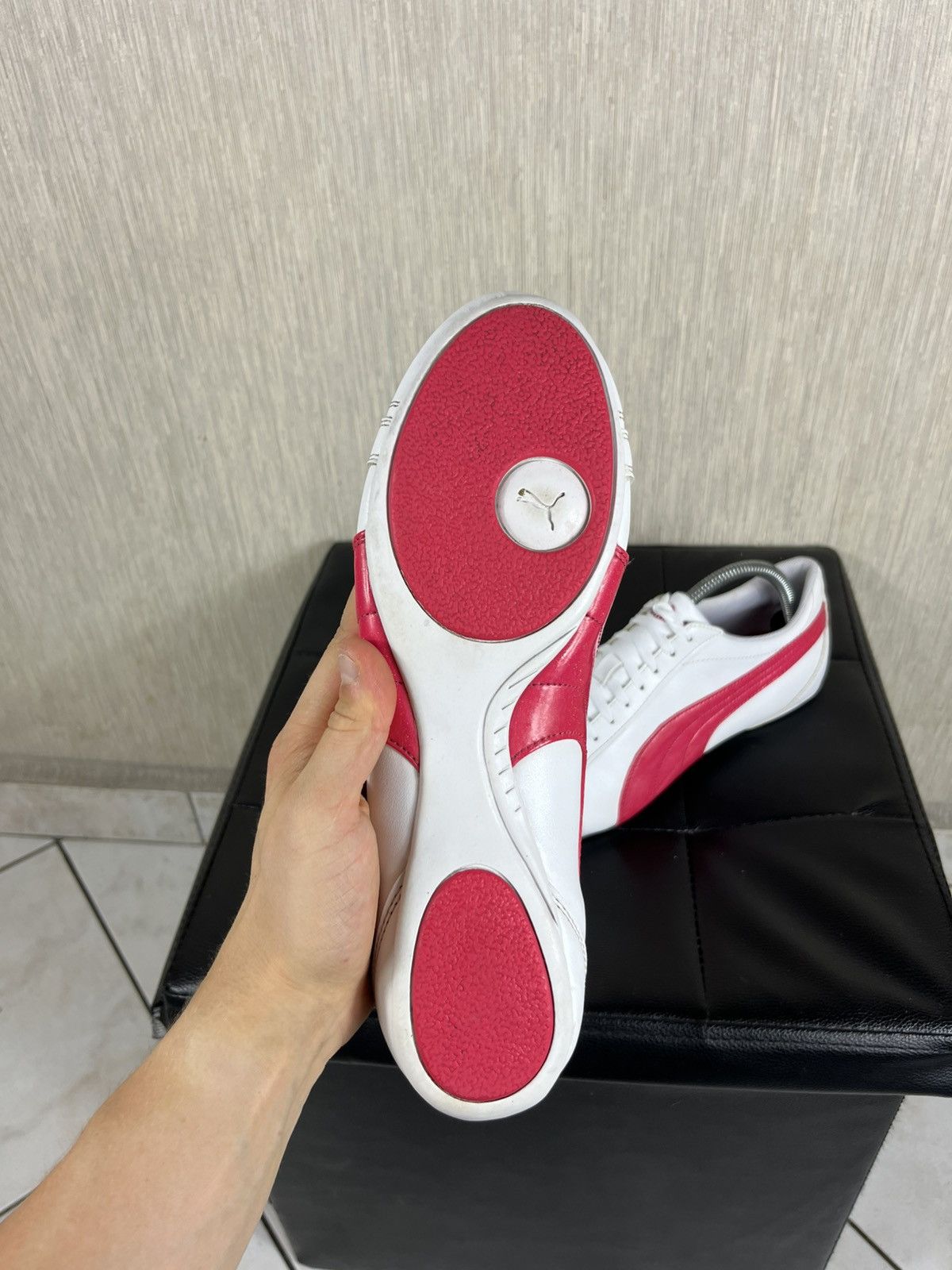 Puma Vintage Puma speed cat y2k sneakers shiny brocade pink shoes Size US 9.5 / IT 39.5 - 14 Thumbnail