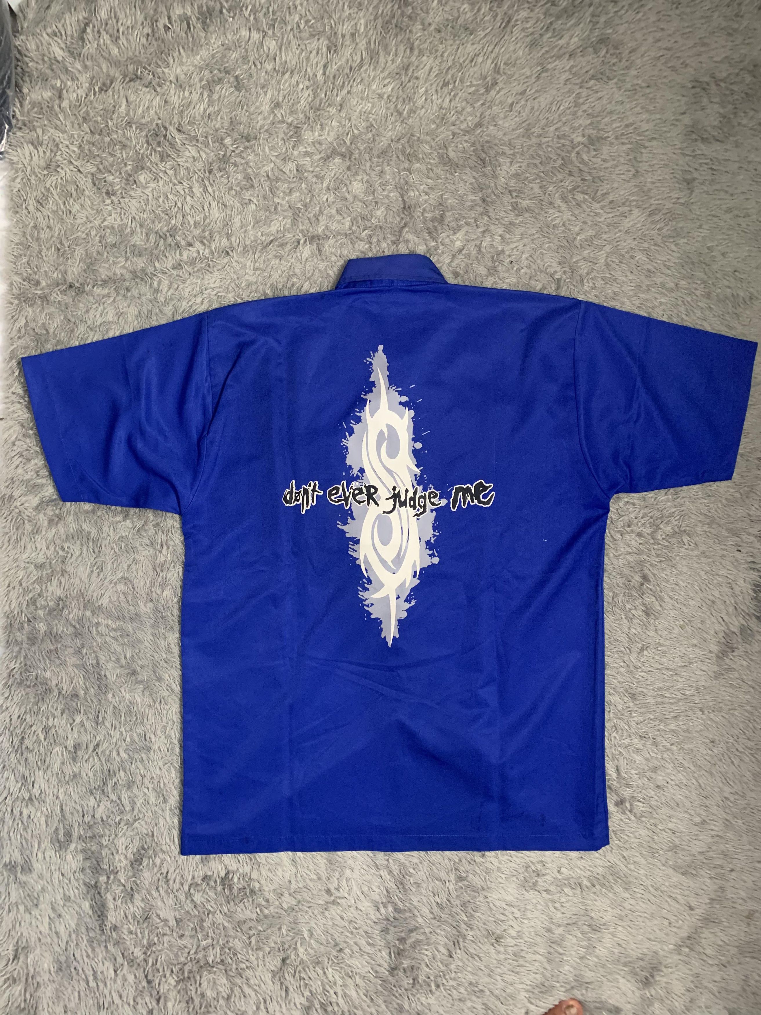Band Tees Rare Vintage 1999 Slipknot Don't Ever Judge Me Shirt Size US M / EU 48-50 / 2 - 3 Thumbnail