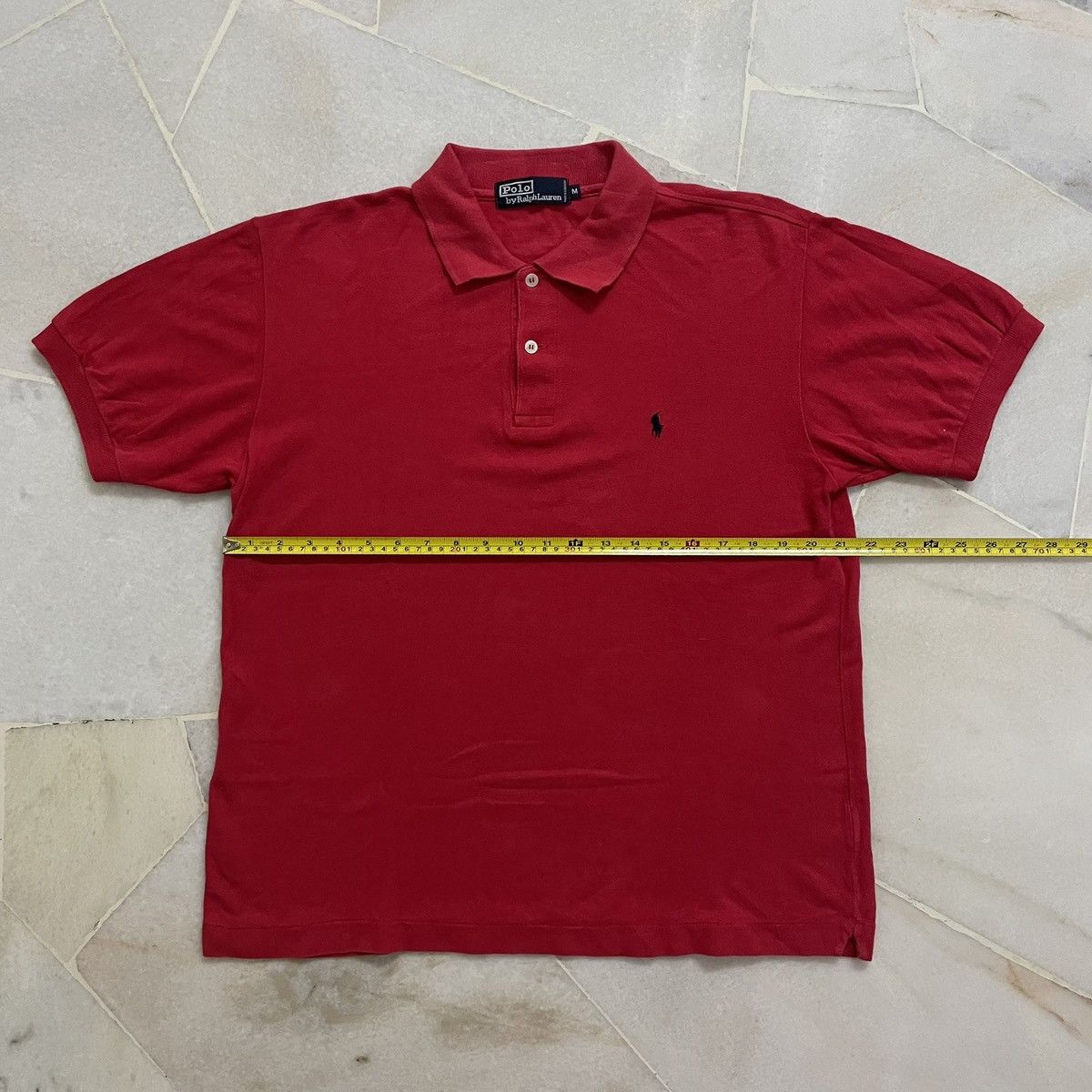 Polo Ralph Lauren Vintage Collar Polo Raplh Lauren Red Size US M / EU 48-50 / 2 - 6 Thumbnail