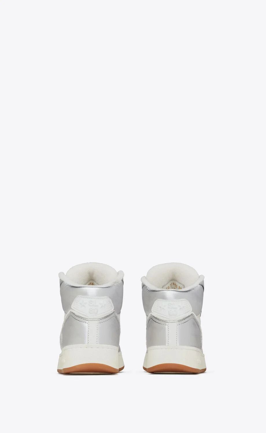 Saint Laurent Paris o1bcso1str0724 Mid-Top Sneaker in White Size US 9 / EU 42 - 3 Thumbnail