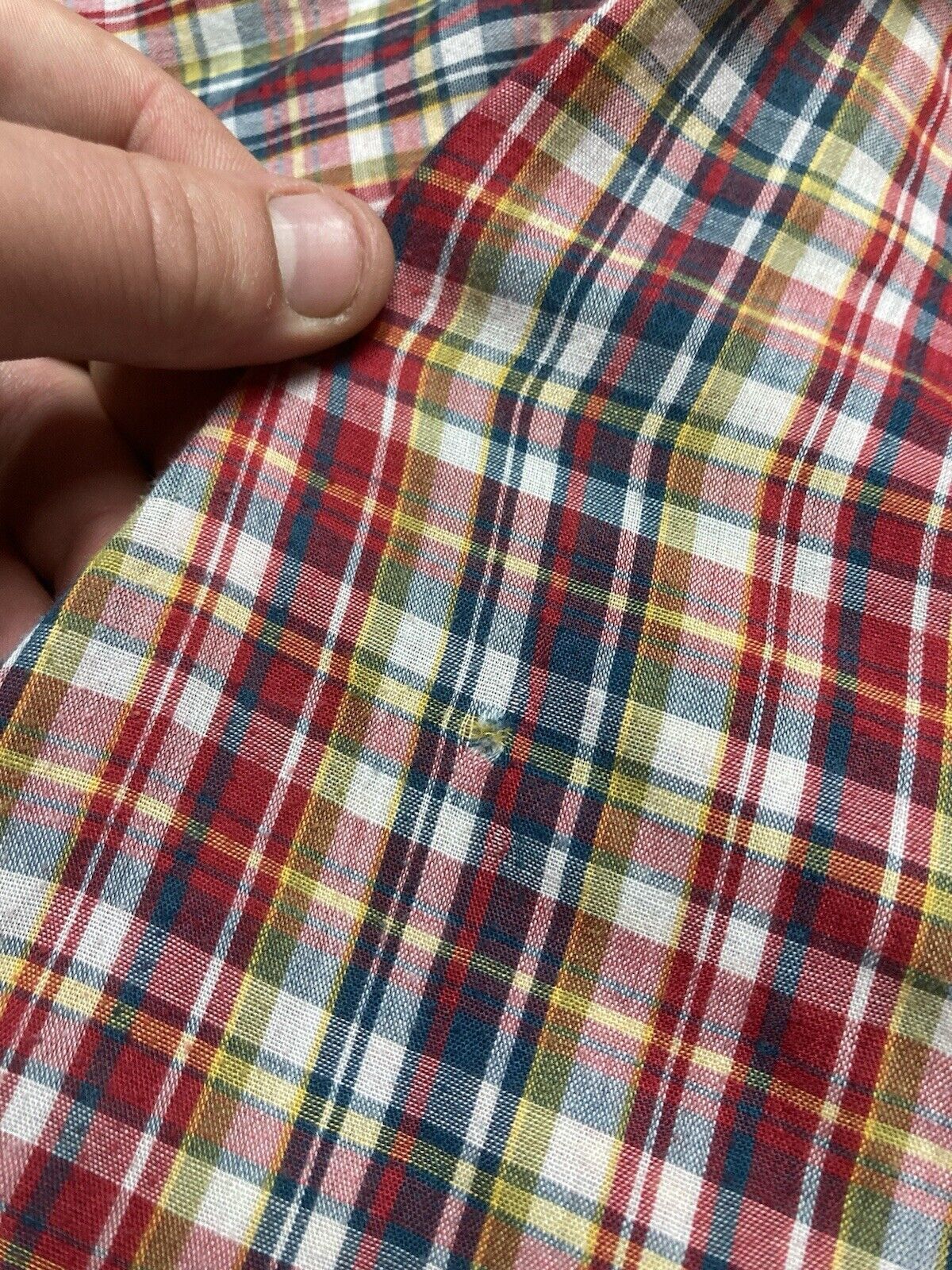 JCPenney VTG 70s JCPenney plaid shirt lightweight 18-18.5 XXL Size US XXL / EU 58 / 5 - 8 Thumbnail