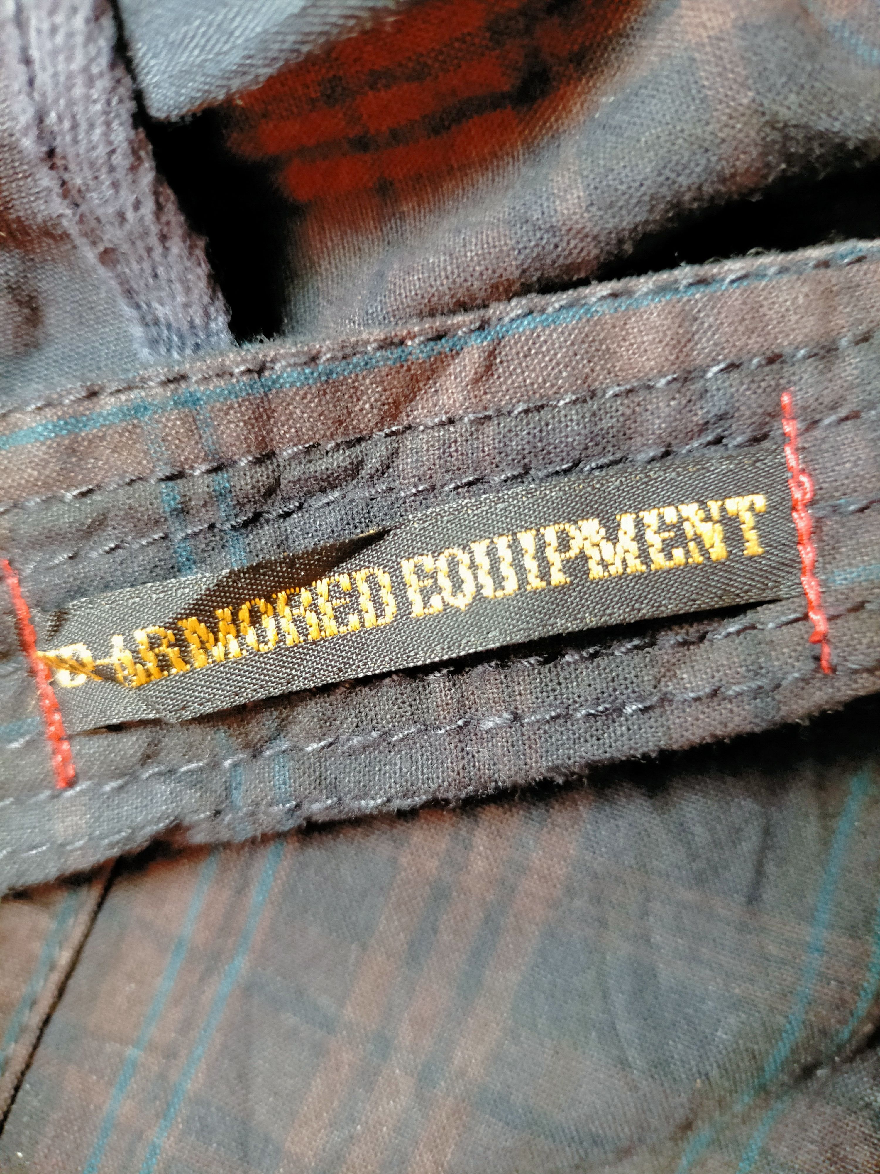 Hysteric Glamour Made in japan Back Number Tactical Multipocket Plaid Pants Size US 30 / EU 46 - 17 Thumbnail