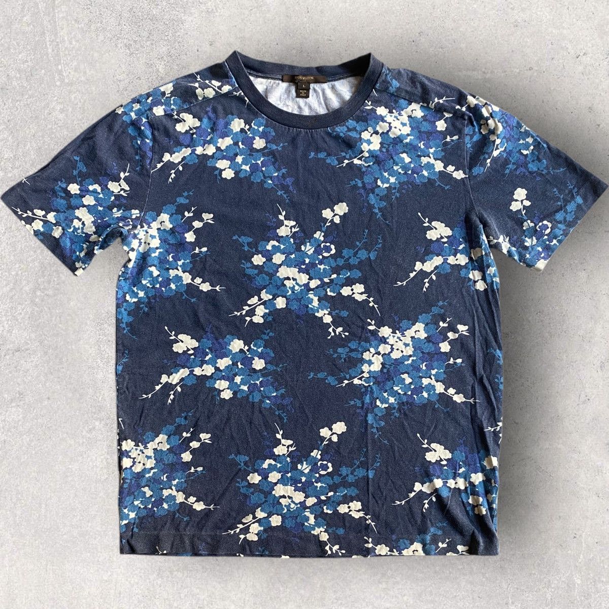 Louis Vuitton SS07 Floral Print T Shirt Size US L / EU 52-54 / 3 - 1 Thumbnail