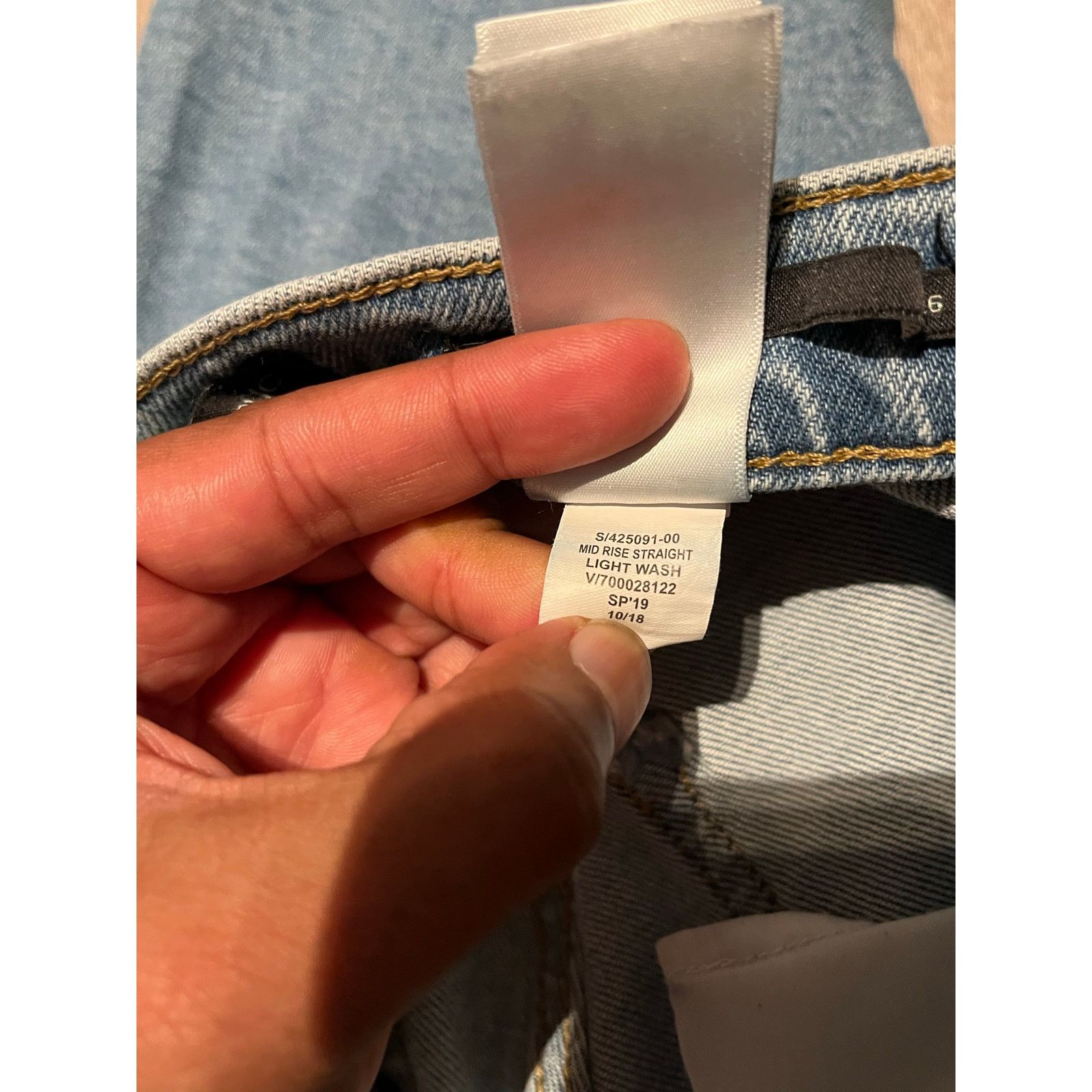 Banana Republic Banana Republic- Premium Denim / Mid-rise Straight / 26 Size 26" / US 2 / IT 38 - 7 Thumbnail