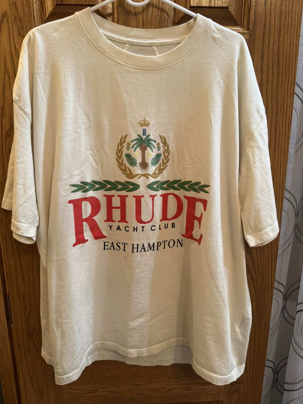 Rhude Rhude East Hampton Crest Tee Size US L / EU 52-54 / 3 - 1 Thumbnail