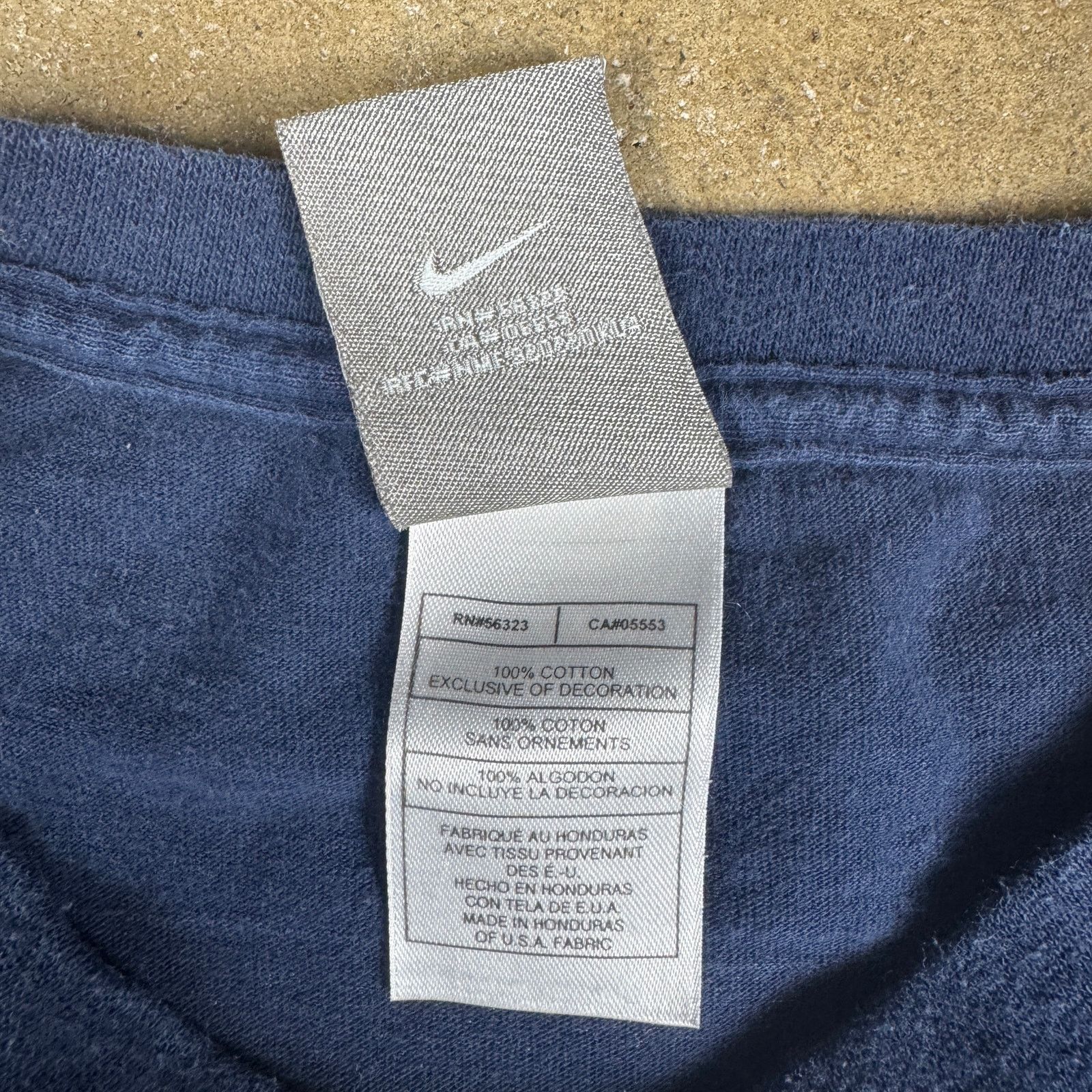 Nike Nike Hoops T-Shirt Men’s 2XL Navy Blue 03 Basketball Vintage Size US XXL / EU 58 / 5 - 9 Thumbnail