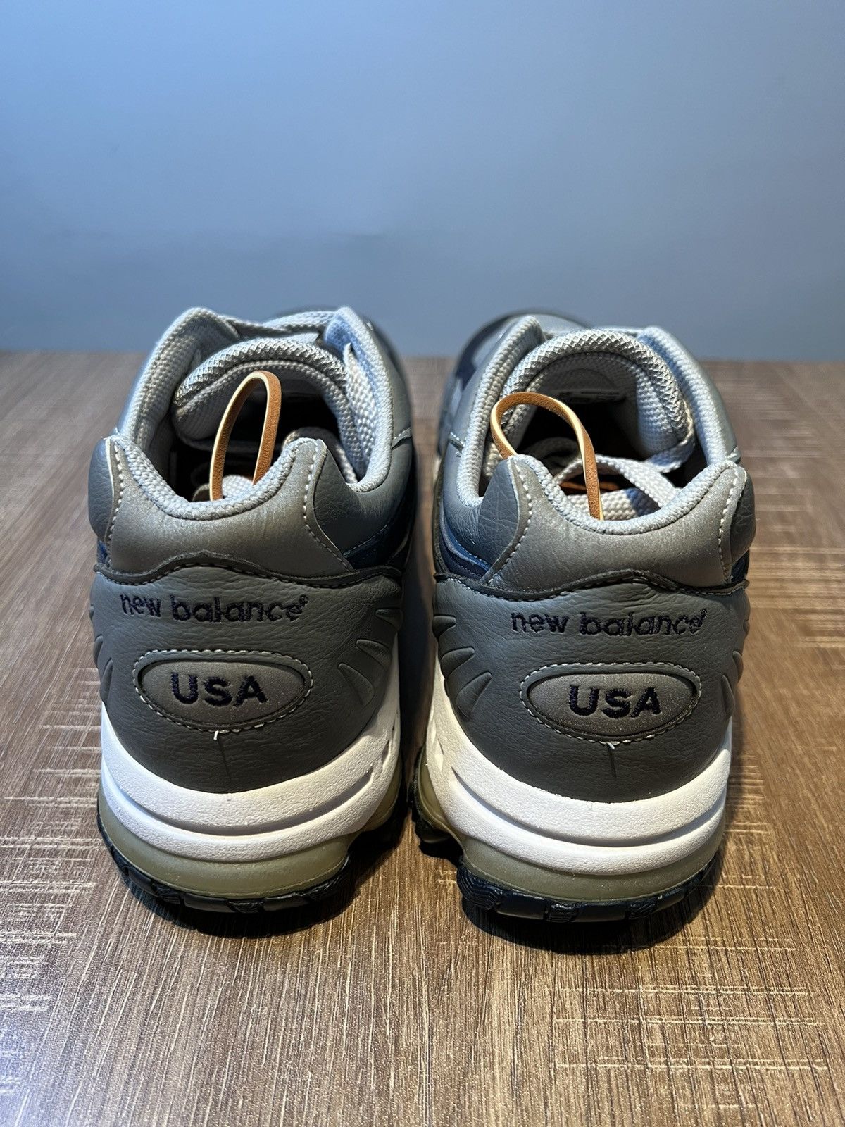 New Balance New Balance M2001GR Mens Sz 12 2E Made in USA Gray Blue Size US 12 / EU 45 - 4 Thumbnail