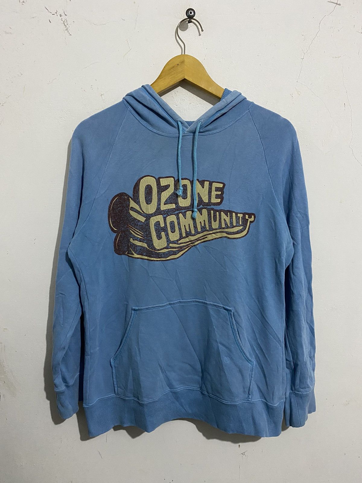 image of Beauty Beast x Hysteric Glamour Bindingoffer1990 Ozone Community Hoodie Hysteric Glamour in Light B