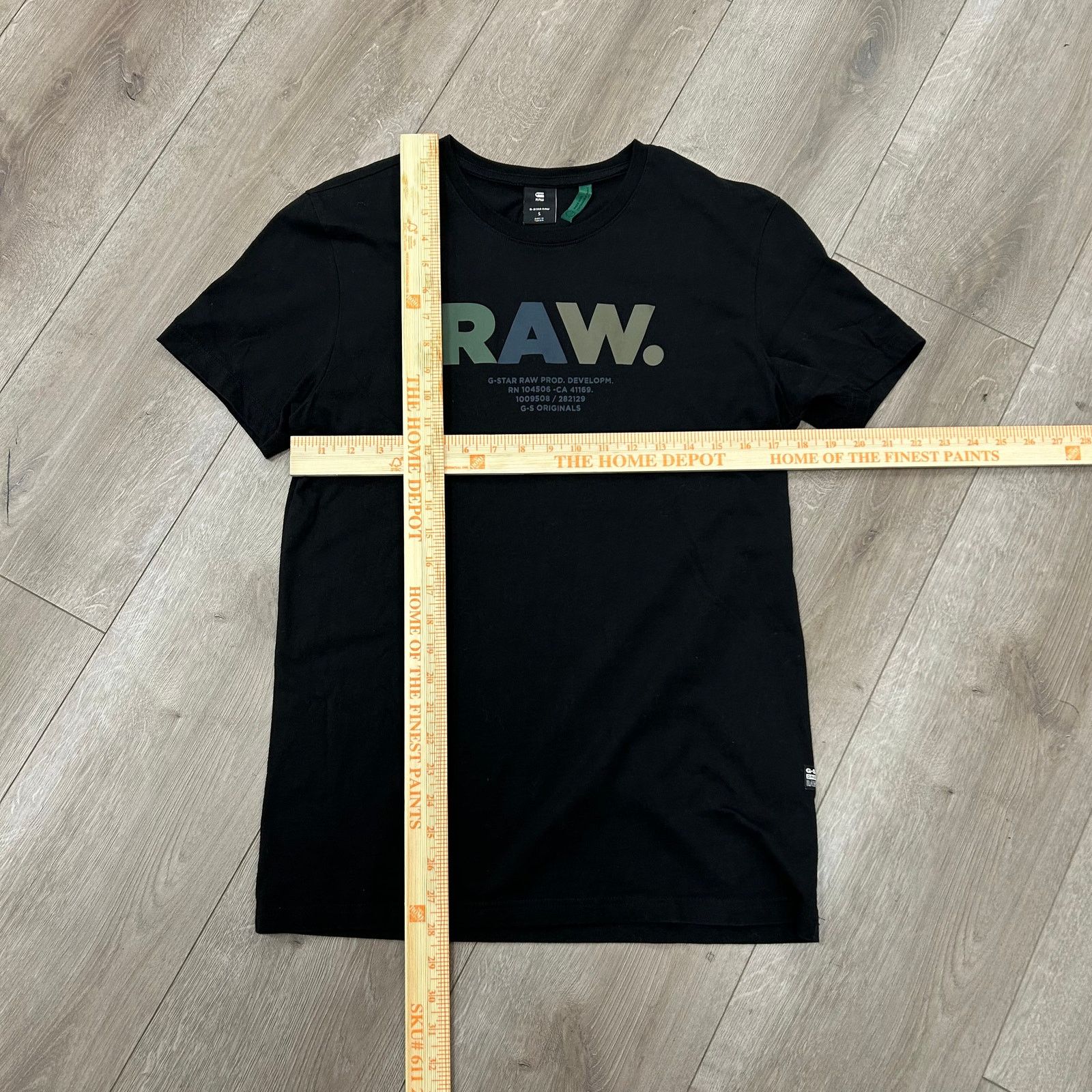 G-Star G-Star RAW Multi Color Spell Out Tee T Shirt Size Small S Size US S / EU 44-46 / 1 - 3 Thumbnail