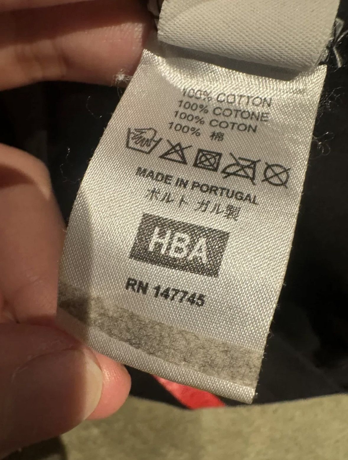 Hood By Air Hba tee Size US S / EU 44-46 / 1 - 3 Thumbnail