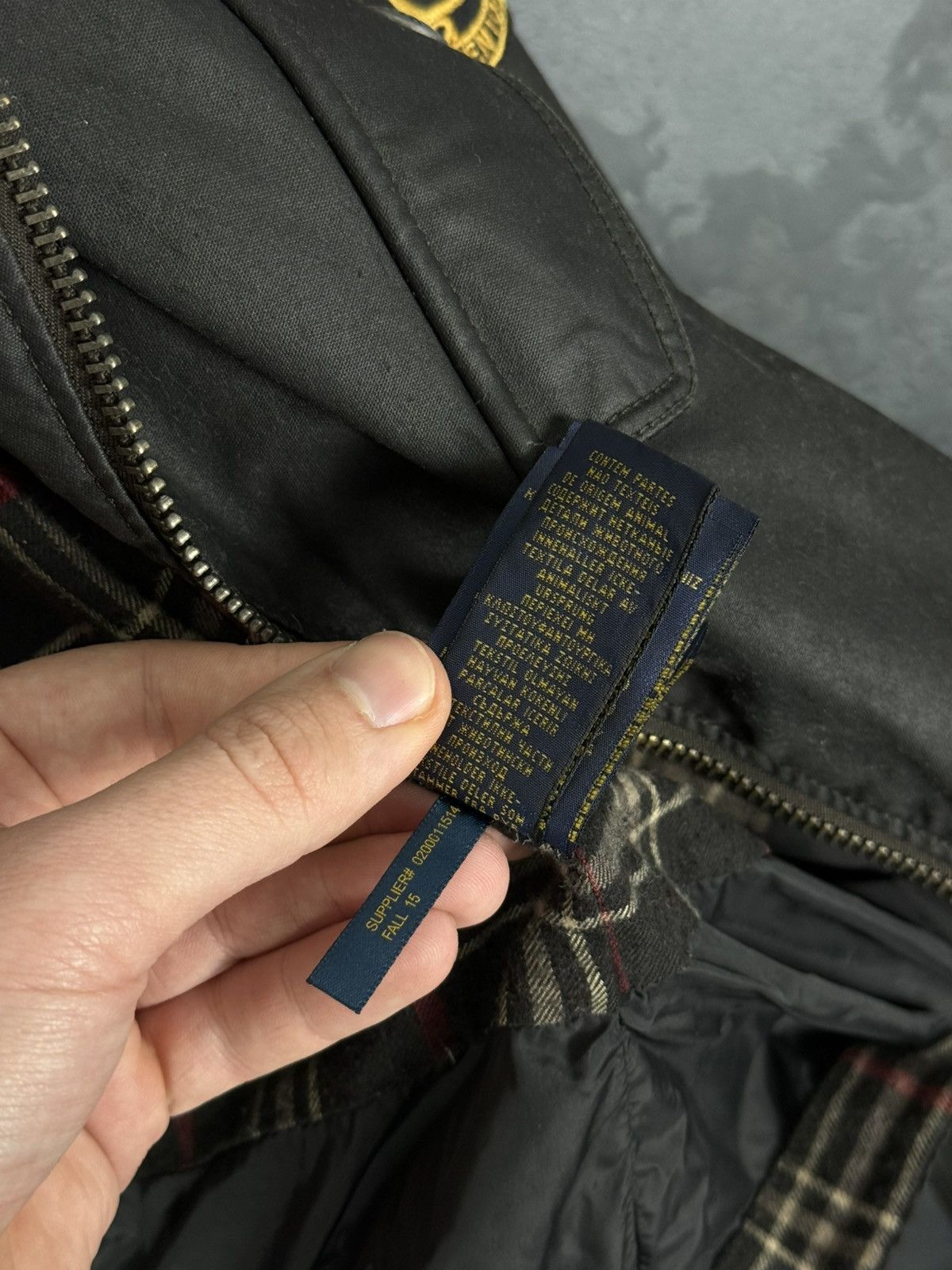 Vintage Polo Ralph Lauren Double Riders Oiled Leather Jacket SizeS-M Size US S / EU 44-46 / 1 - 25 Thumbnail