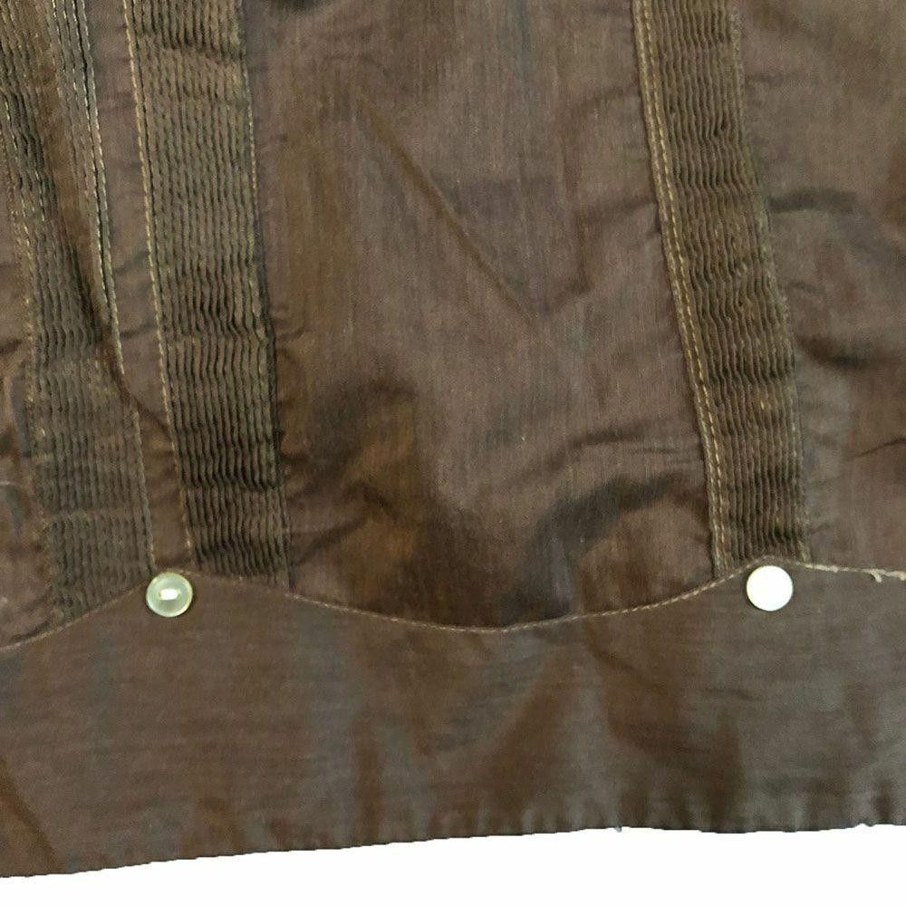 Designer Pre Owned Brown Hand Made Men´S Shirt M Size US M / EU 48-50 / 2 - 3 Thumbnail