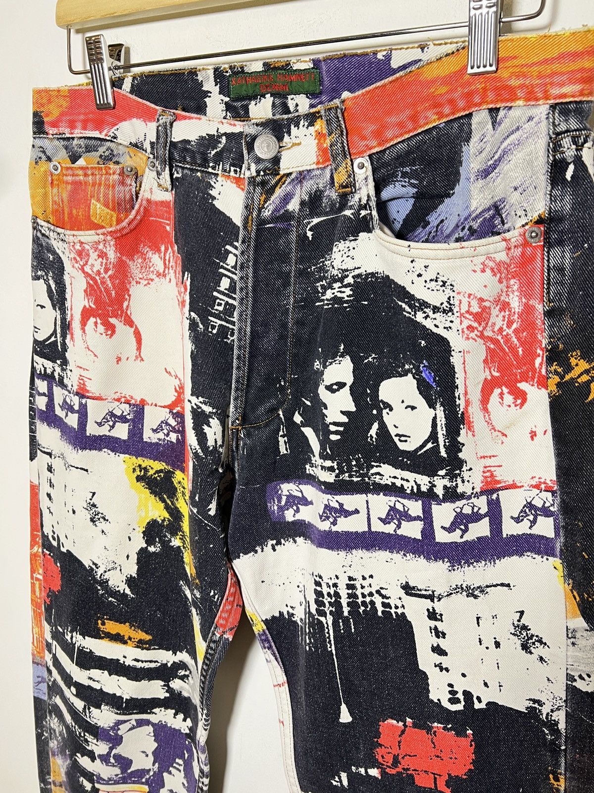 Katharine Hamnett London katharine hamnett 80s 90s y2k punk pants Size US 33 - 3 Thumbnail