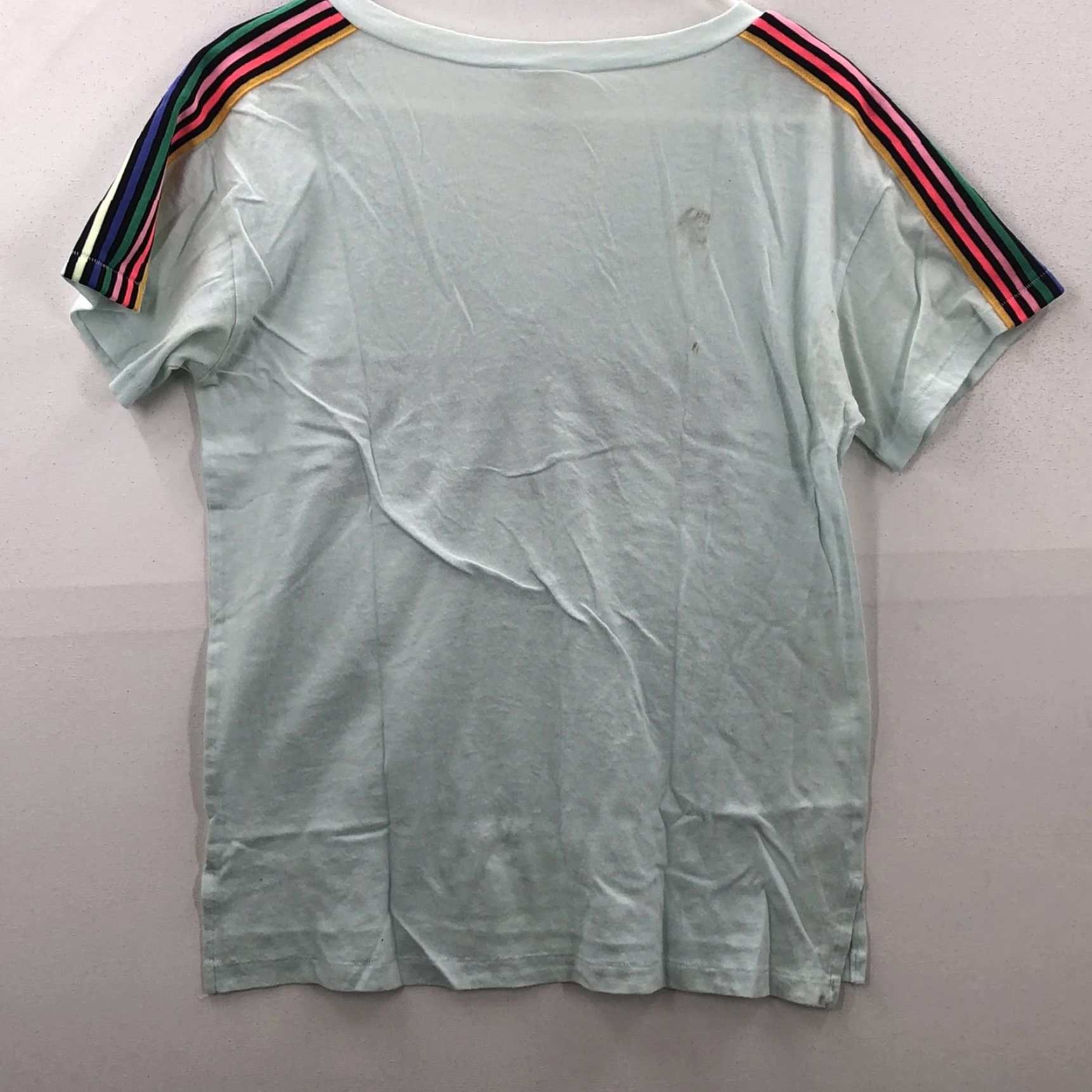 Victoria's Secret Victoria's Secret Shirt Womens XS Blue V-Neck Short Sleeve Pullover T Shirt Size XS / US 0-2 / IT 36-38 - 7 Thumbnail
