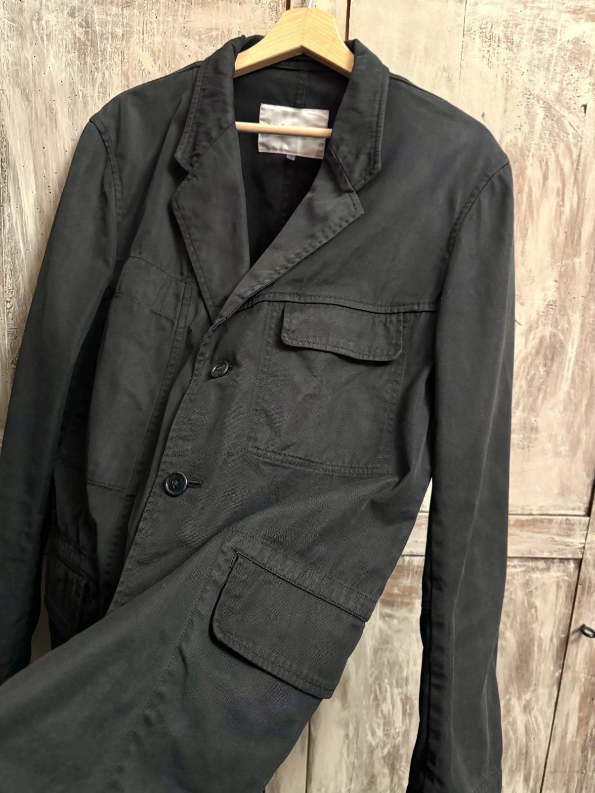 Y's × Y's for Men × Yohji Yamamoto yohji yamamoto workwear canvas jacket blazer 3 jp Size US M / EU 48-50 / 2 - 9 Thumbnail