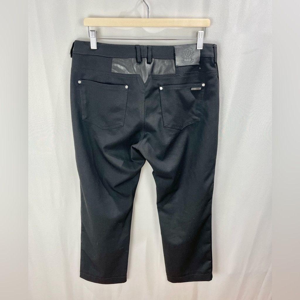 Versace Versace Collection Trend Black Straight Fit Jeans Size 34/28 Size US 34 / EU 50 - 3 Thumbnail