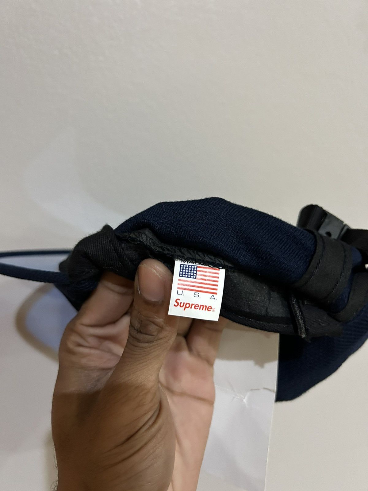 Supreme SAMPLE supreme navy angler cap Size ONE SIZE - 7 Thumbnail
