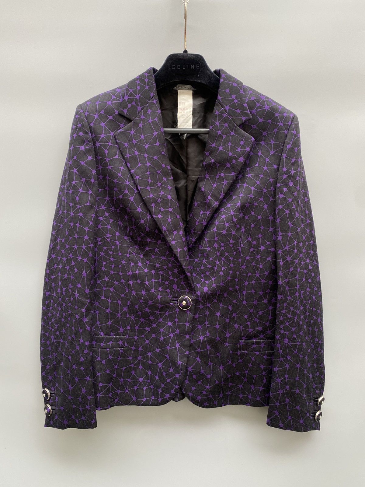 Versace Rare A/W 1996 Versace Couture Web Blazer Size M / US 6-8 / IT 42-44 - 5 Thumbnail