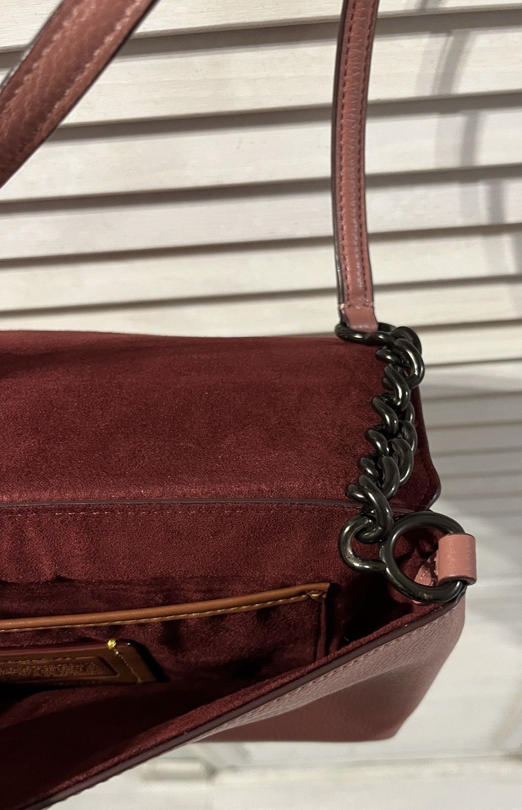 Coach × Designer × Vintage Bag COACH 1494 Pebble Leather Crosstown Size ONE SIZE - 16 Thumbnail