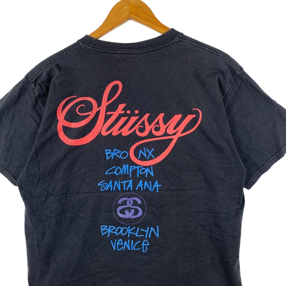 Stussy STUSSY LOCAL COLOR Collection New York Issue Tee Shirt Top Size US L / EU 52-54 / 3 - 5 Thumbnail